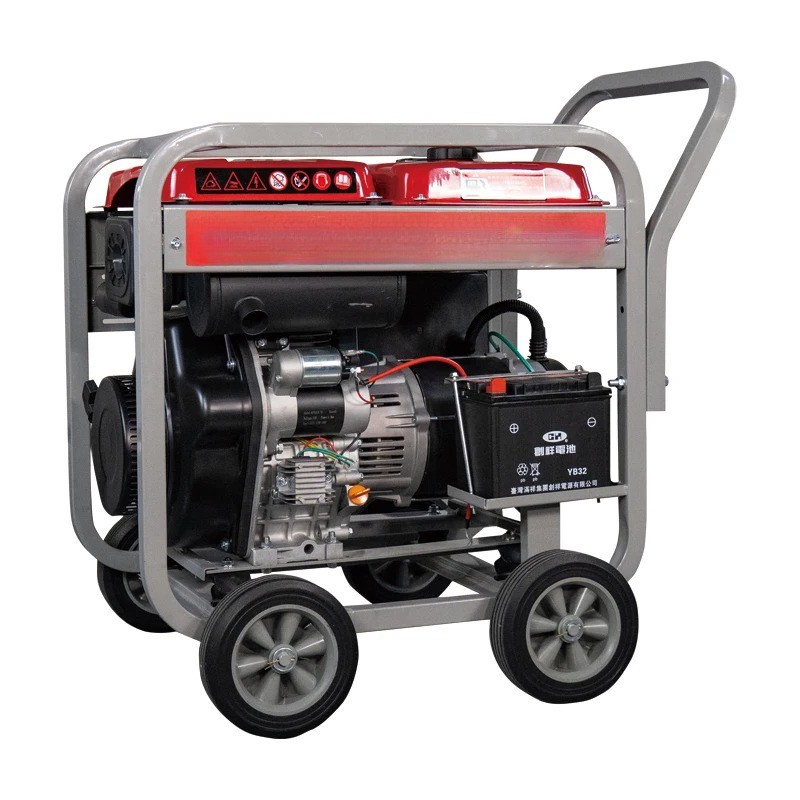 Three-Phase Portable Dual-Voltage Generator for Home and Construction Projects