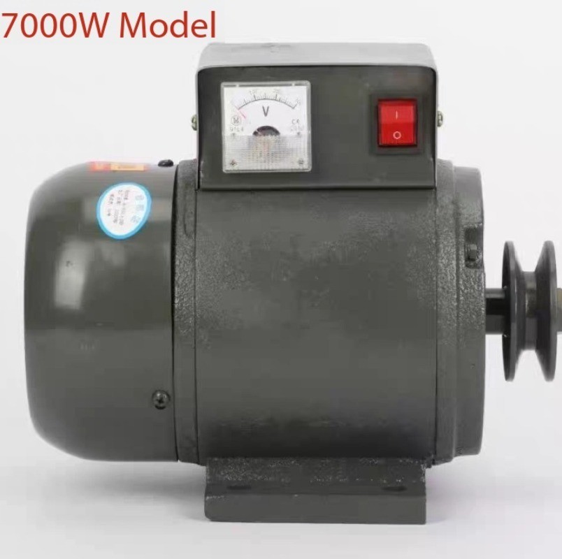 Permanent Magnet Brushless Generator with Voltage Regulator, Pure Copper Winding