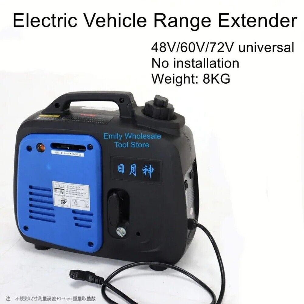 Gasoline Range Extender Generator Tricycle Small Free Installation 48v60v72v