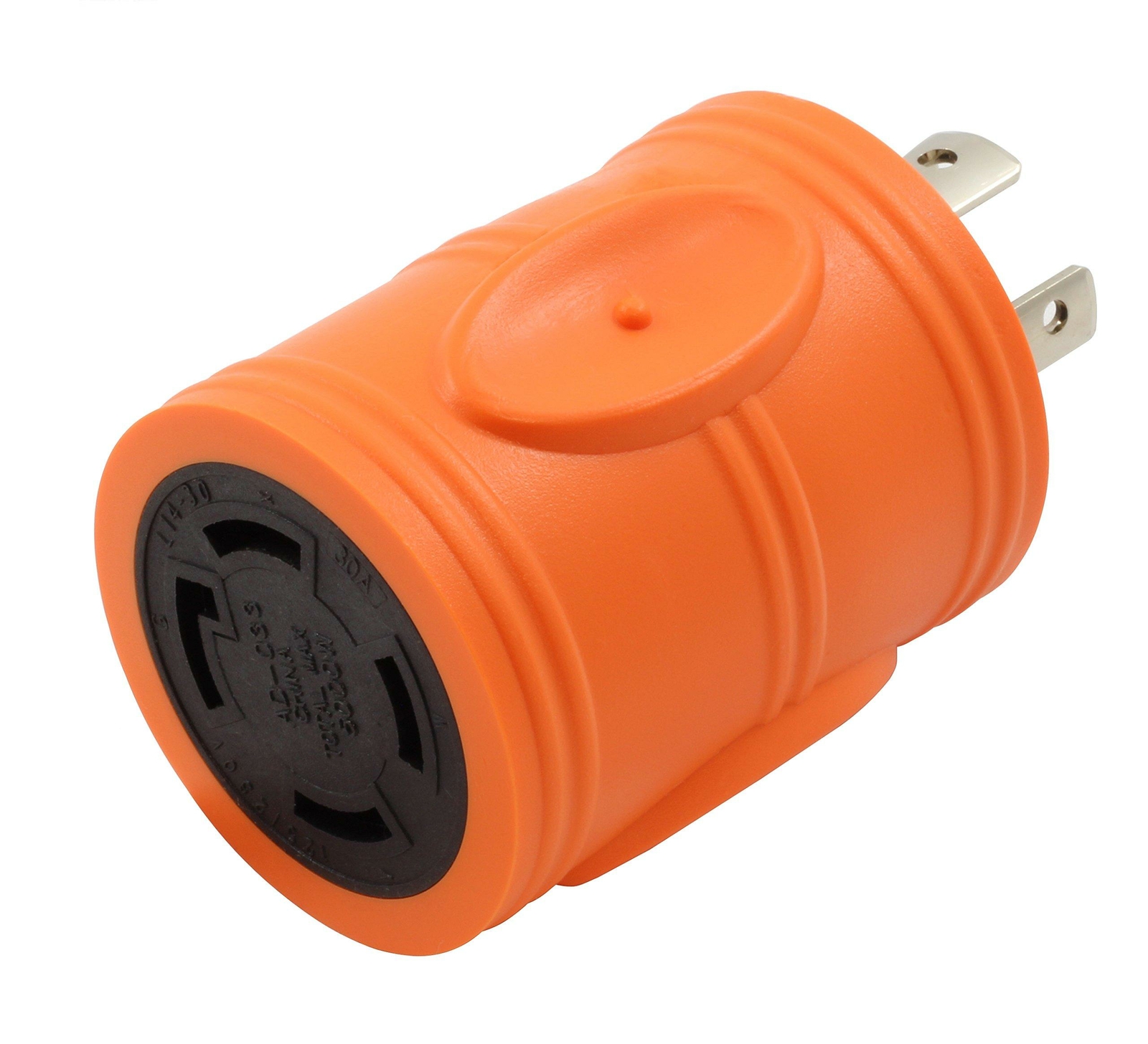AC WORKS Compact Generator Adapter to Transfer Switch L14-30 Inlet Box Adapter
