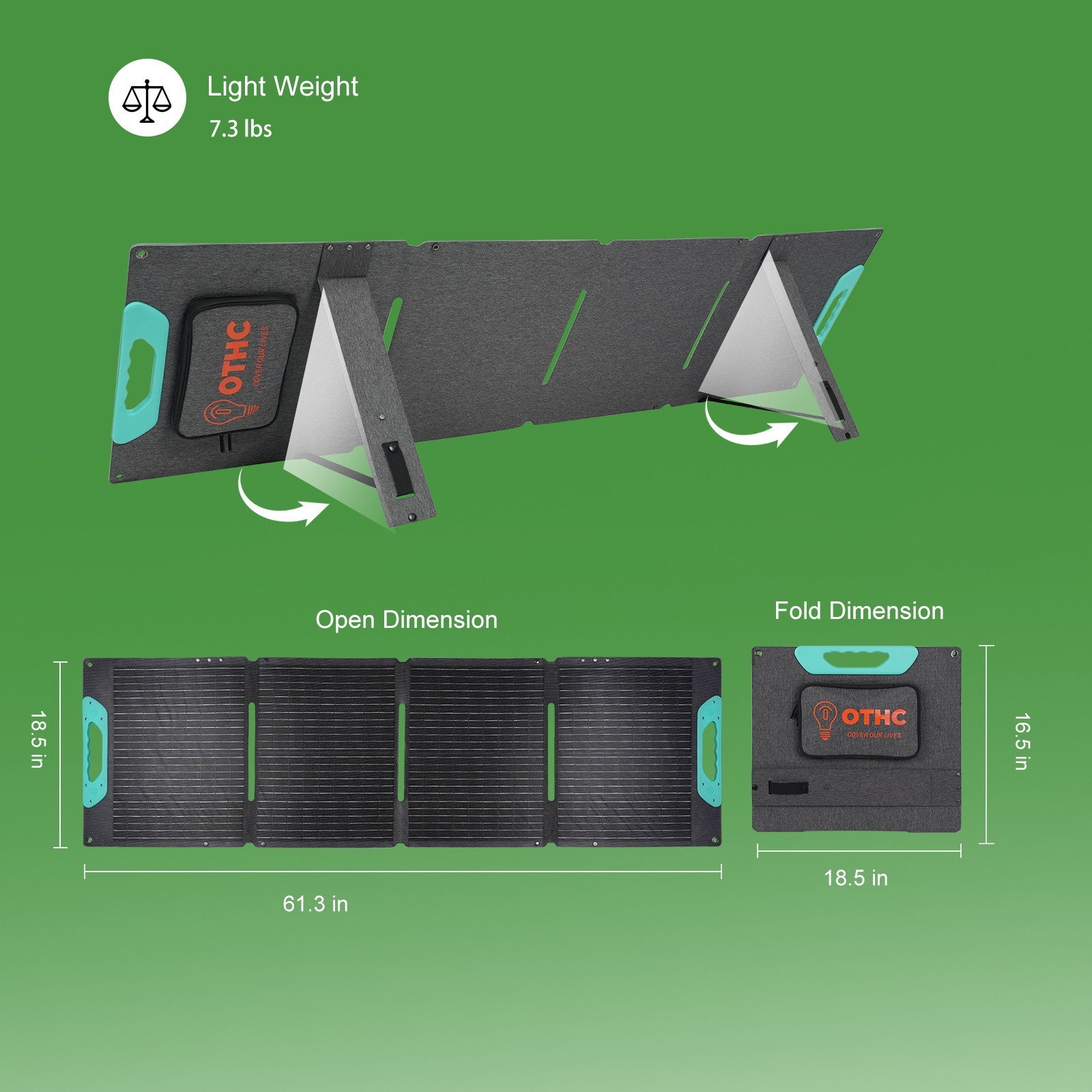 portable power station 600W output (peak to 1000W) with 100W solar panel BMS