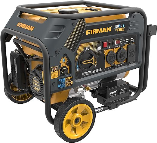 Firman 3650 Dual Fuel Hybrid Series Portable Generator NEW