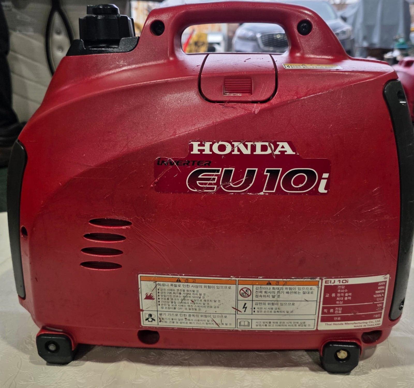Honda EU10i Inverter Generator 220V 60Hz 1000VA Used