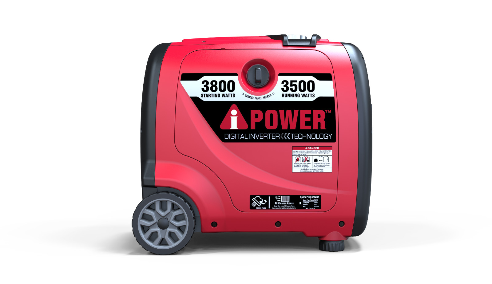 A-iPower 3800W Portable Inverter Generator for RV, Camping & Home Backup