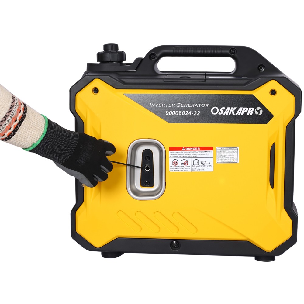 Super Quiet 2000W Inverter Generator, Ultra Light 40lbs, EPA Compliant Portable