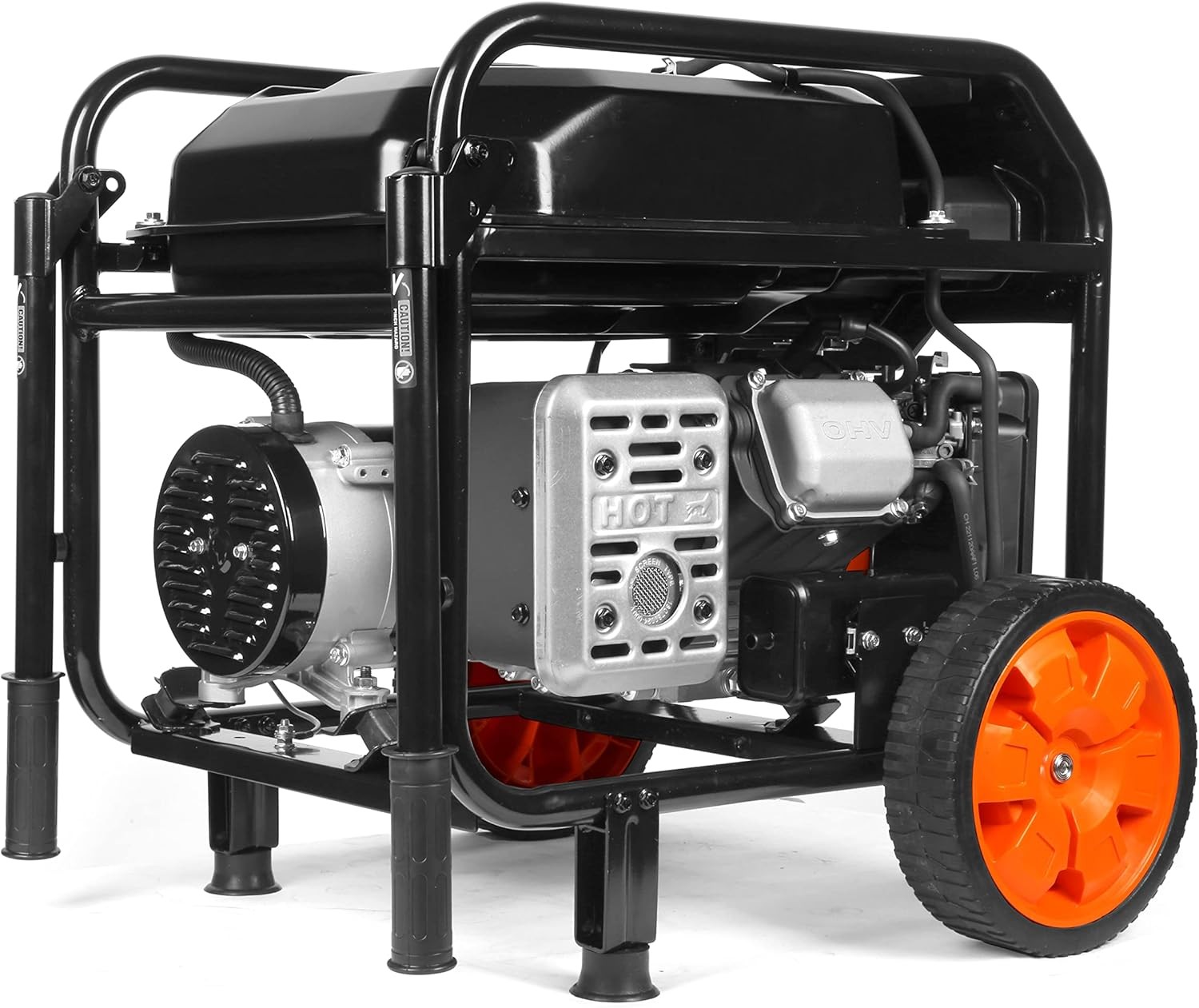 5600W Portable Generator WEN 224cc Transfer Switch