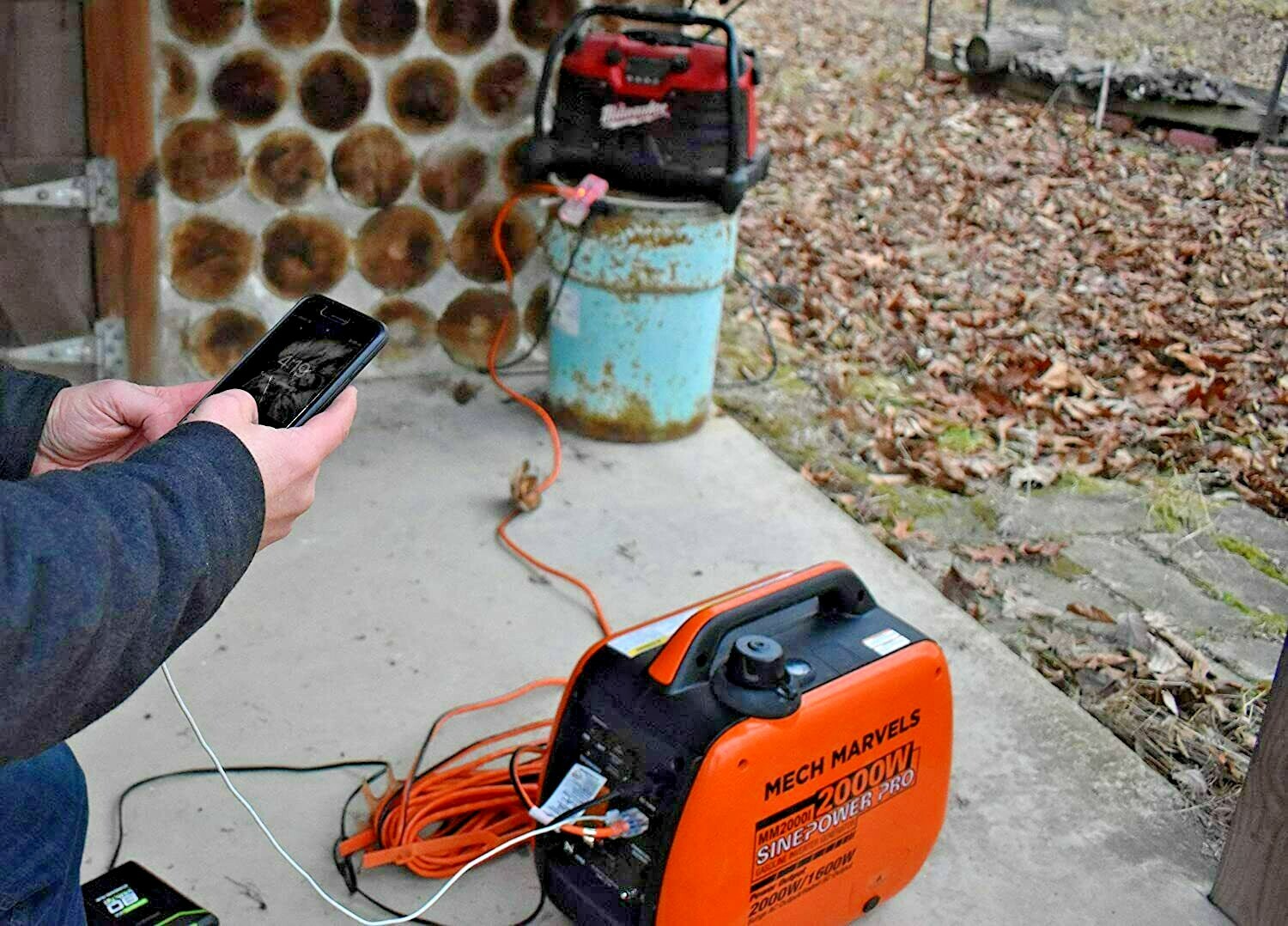 Mech Marvels Portable Generator 2000 Watt Ultra Quiet