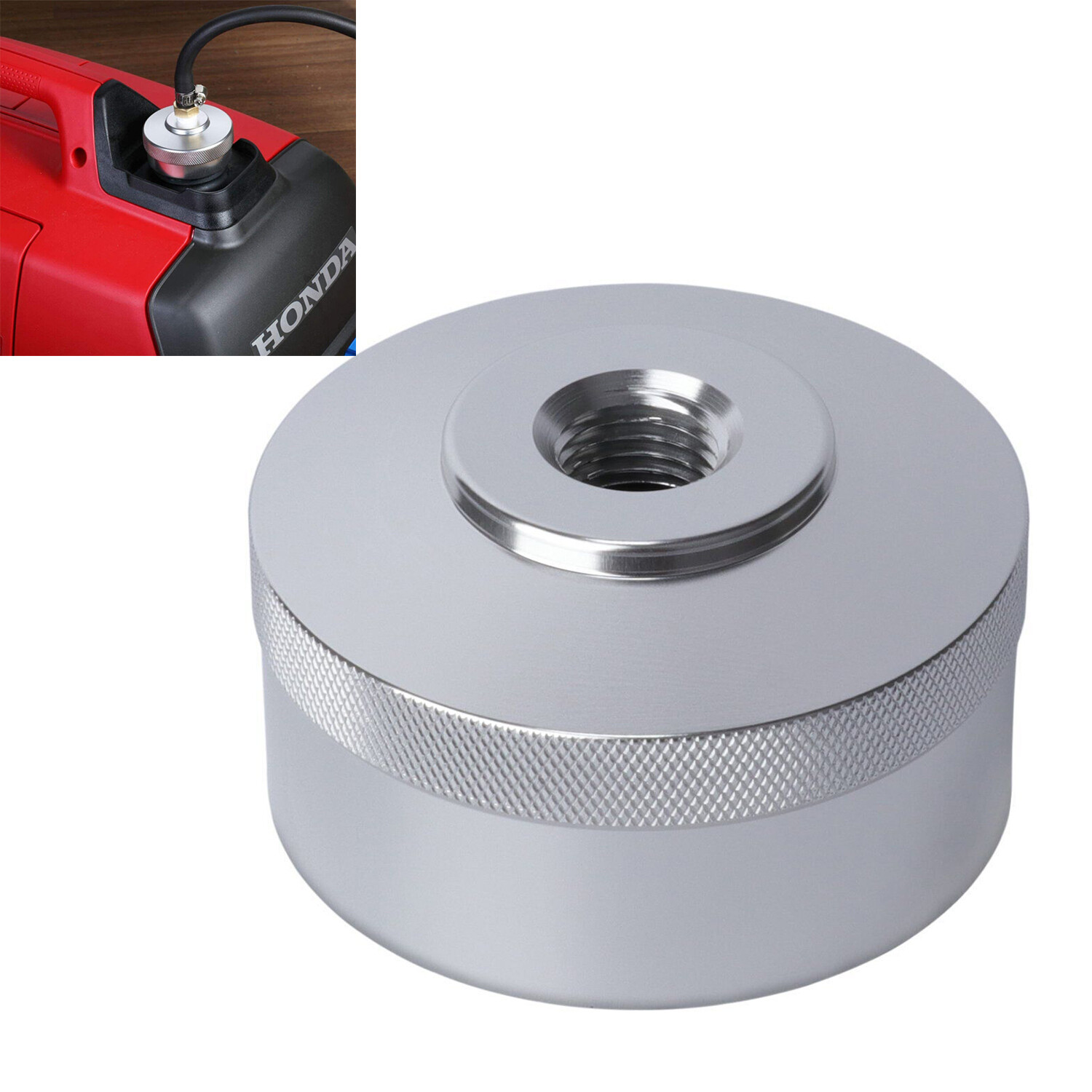Extended Run Fuel Gas Cap For Honda Generator EU2000i EU1000i Fit 1/4″NPT Line
