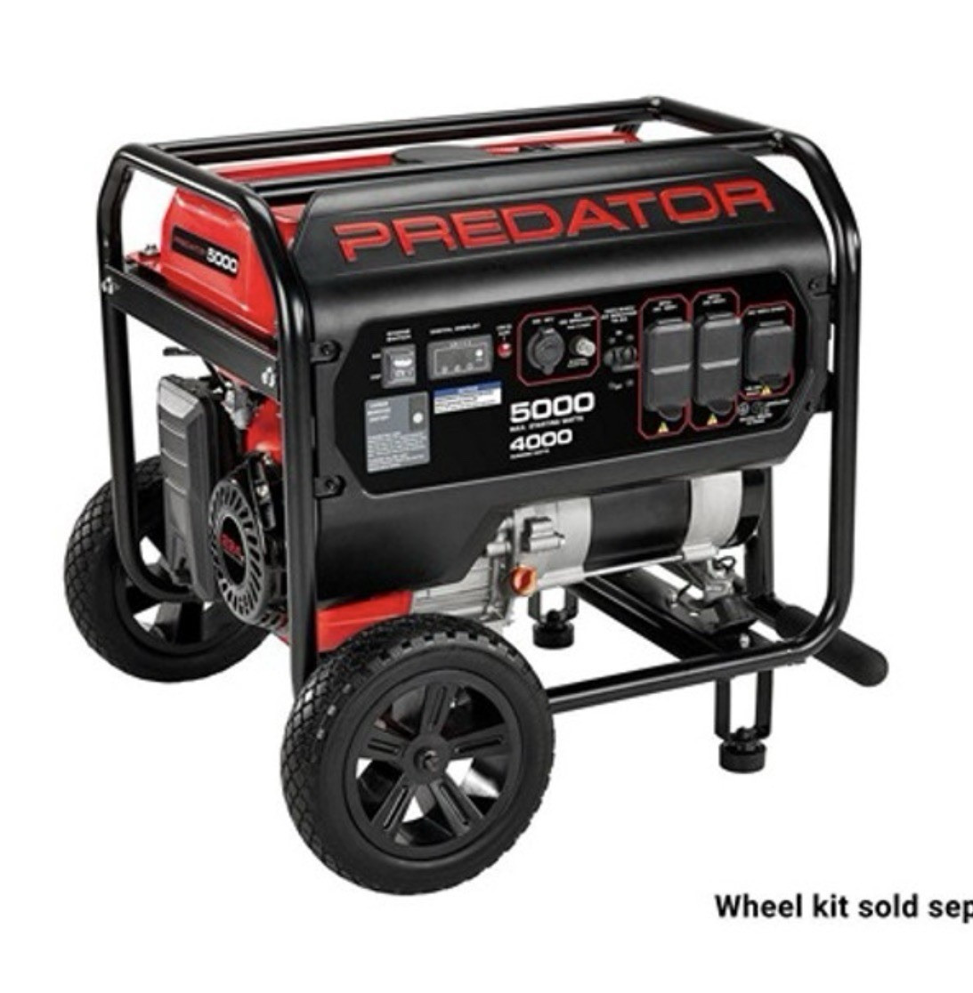 Predator 5000W/4000W Gas Portable Generator 120V 8 Gal Home Backup