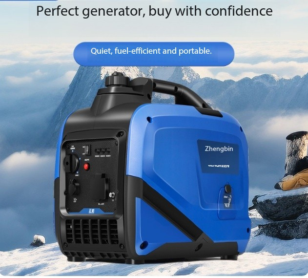 Gasoline Generator 220V Silent Inverter Compact Portable Home & Outdoor Use