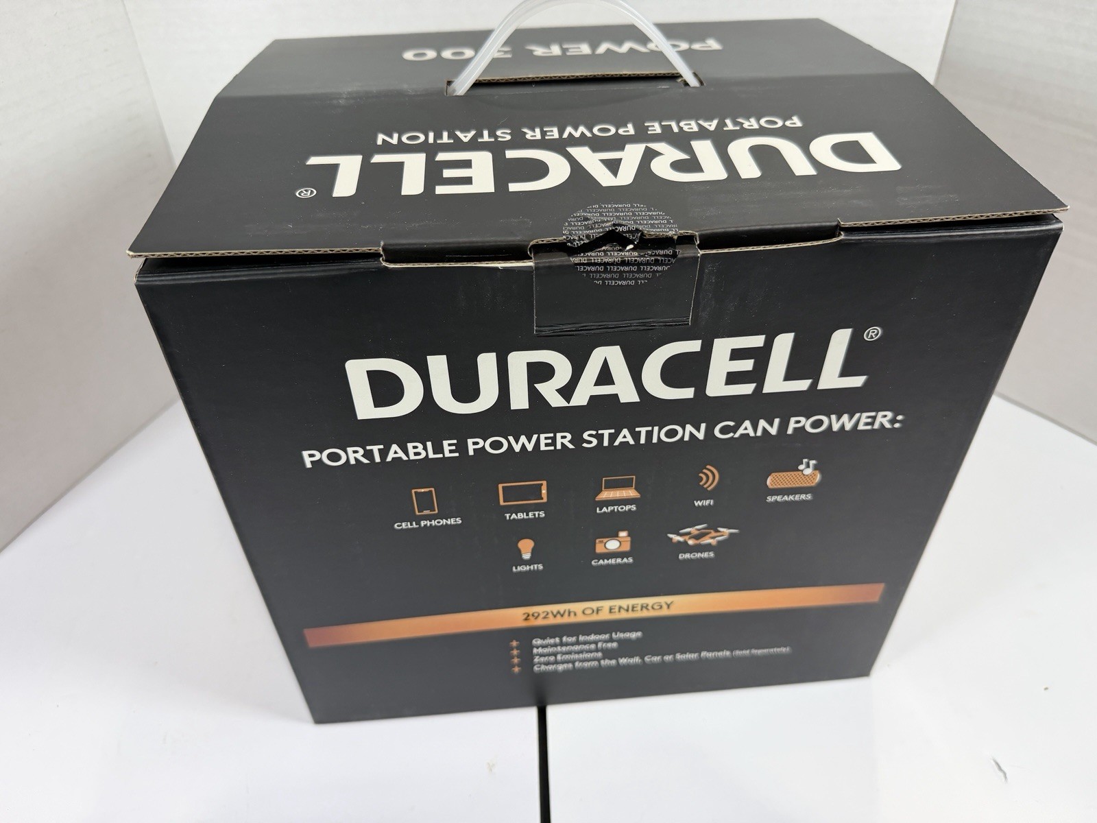 Duracell Power 300 Portable Power Station 292Wh Backup Battery Generator New