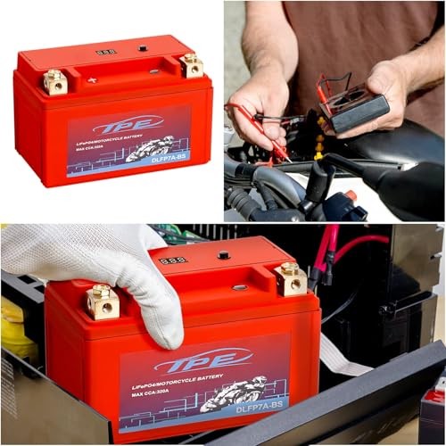 YTX7A-BS 12V Lithium Motorcycle Battery – LiFePO4 Engine Start Battery with
