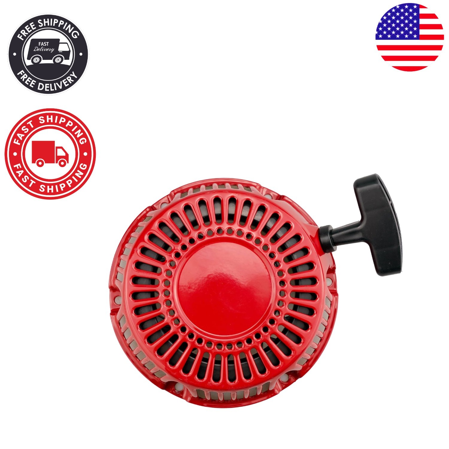 Complete Recoil Starter Assembly for A-ipower Generators & Water Pumps, Easy Fit