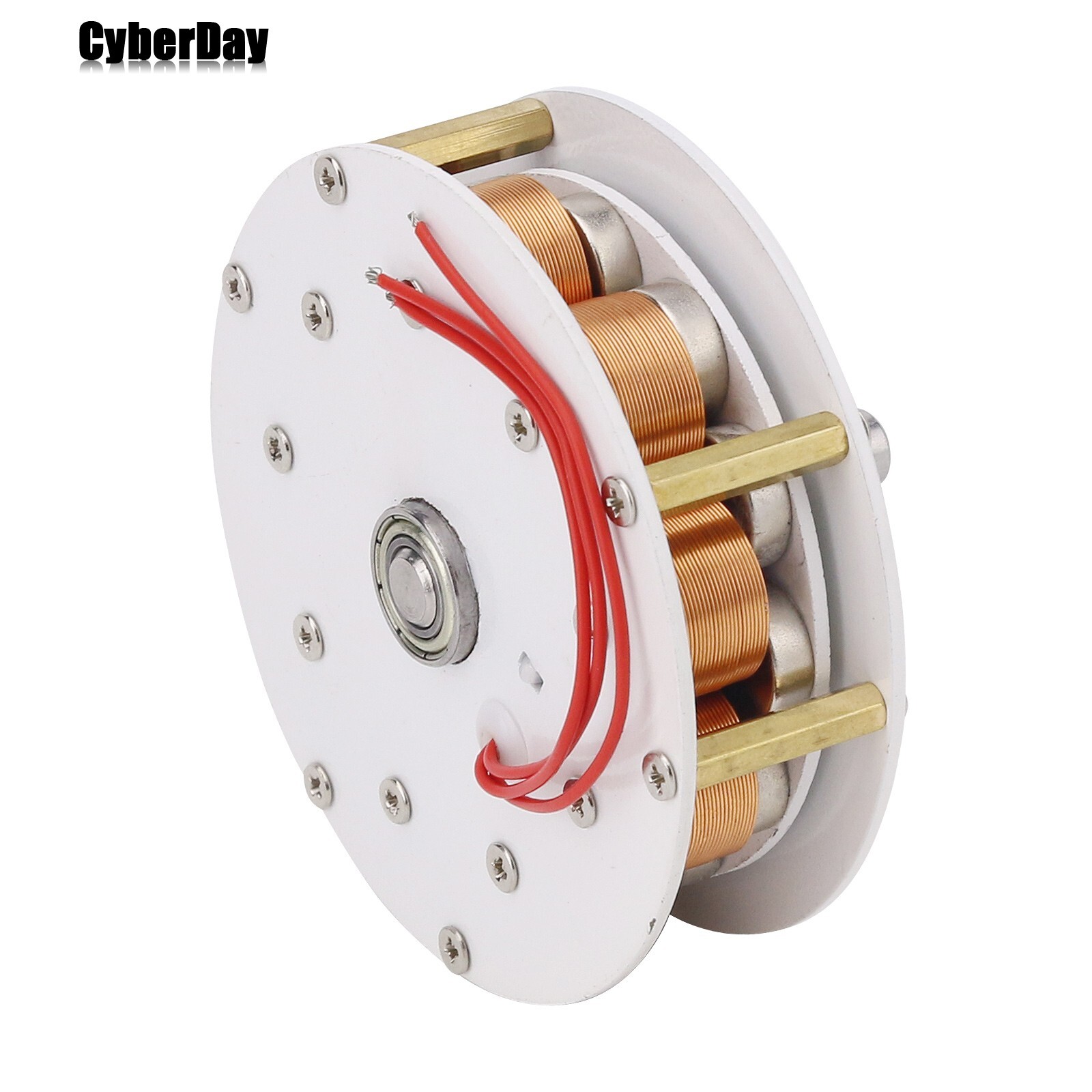 100-650RPM 50-60W 3-Phase AC Generator Micro Disc Generator with Magnets