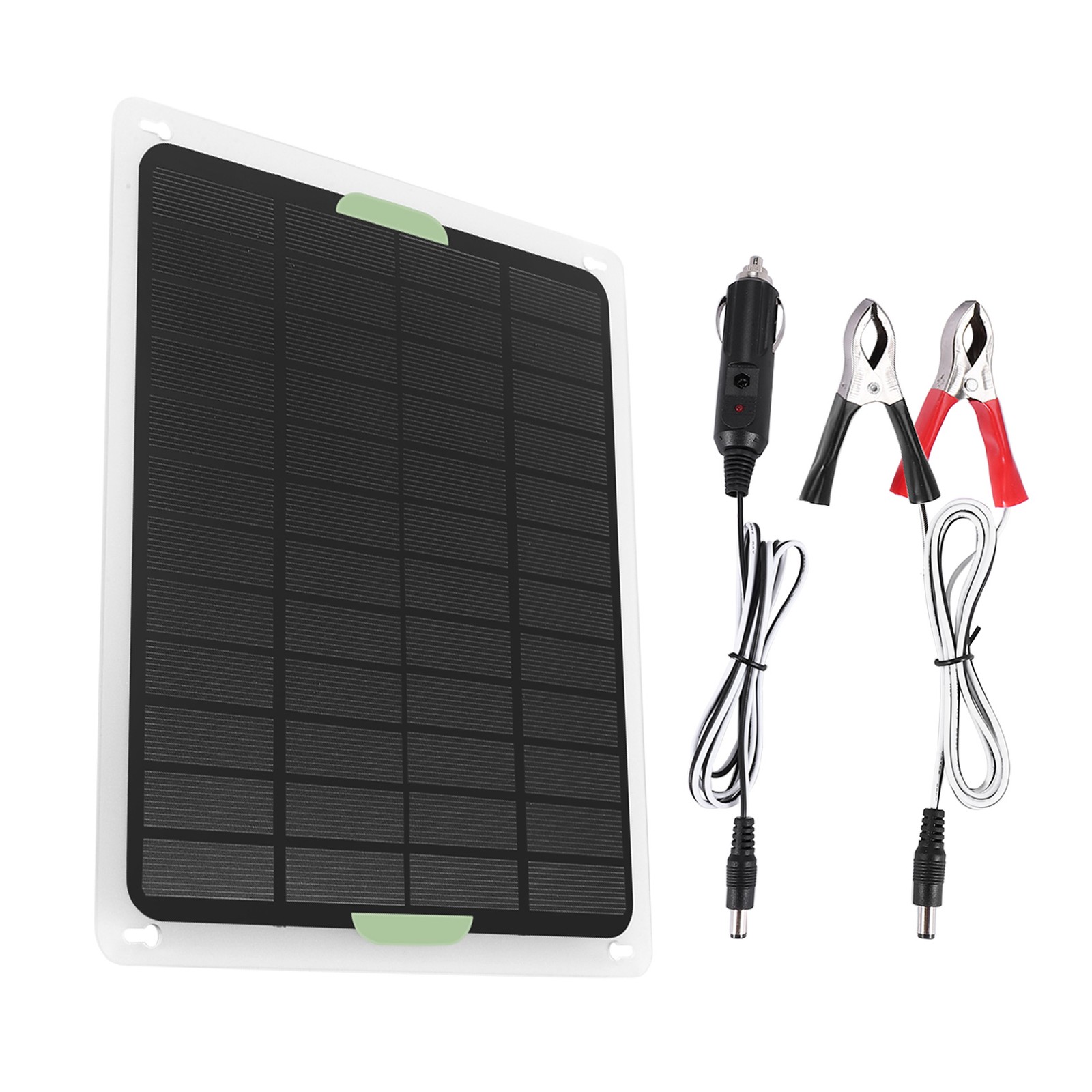 20W Solar Panel 12V/5V USB2.0 Outdoor Solar Car Charger Portat4344