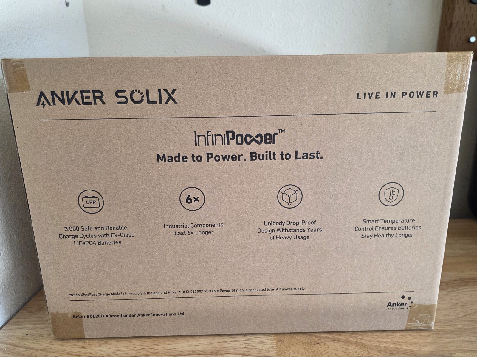 Anker SOLIX C1000X Portable Power Station Outdoor Camping Backup