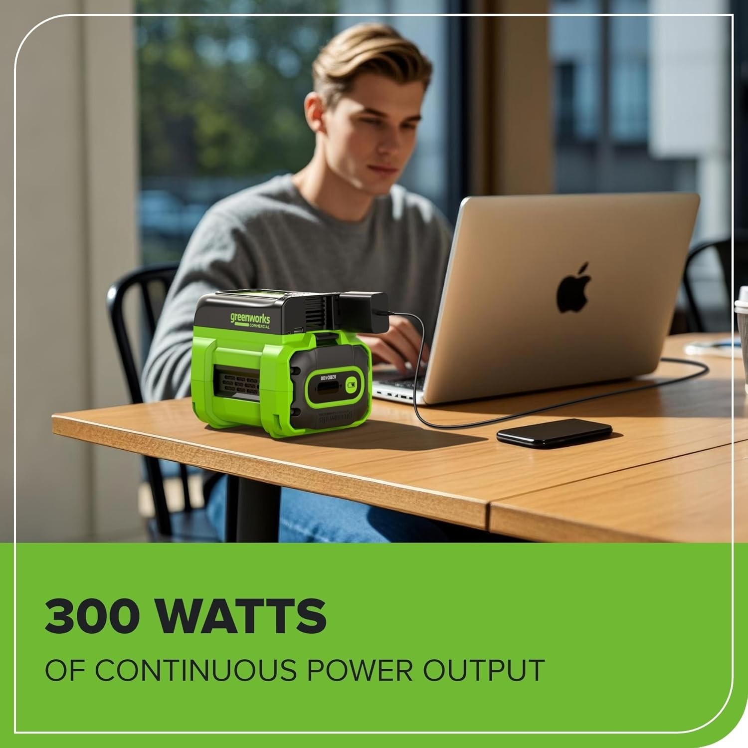 Greenworks Commercial 82PI1 82V 300W Inverter – Bare Tool