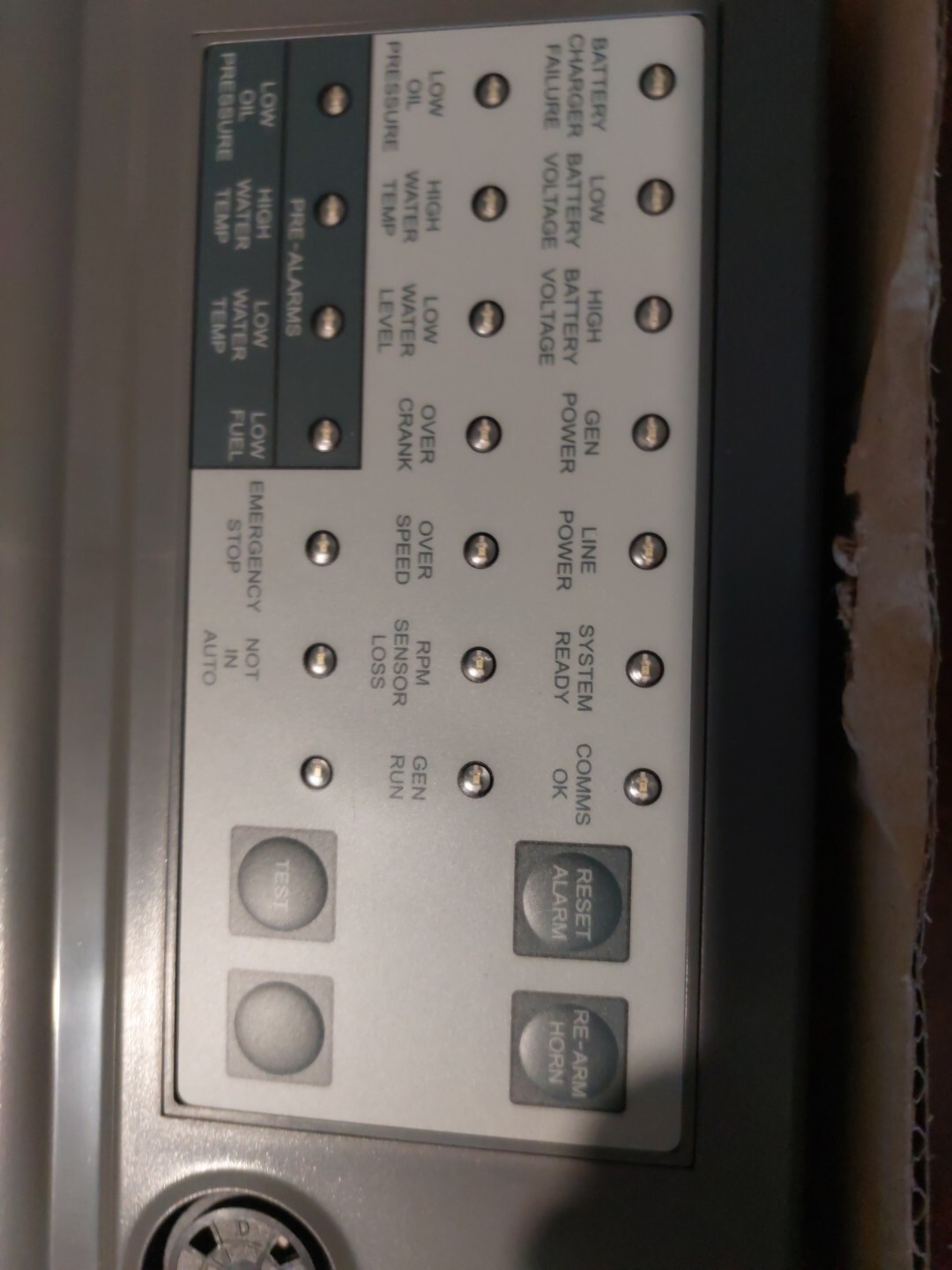 GENERAC REMOTE ALARM.ANNUNCIATOR UNIT NEW 21 LIGHT PROFESSIONAL GRADE