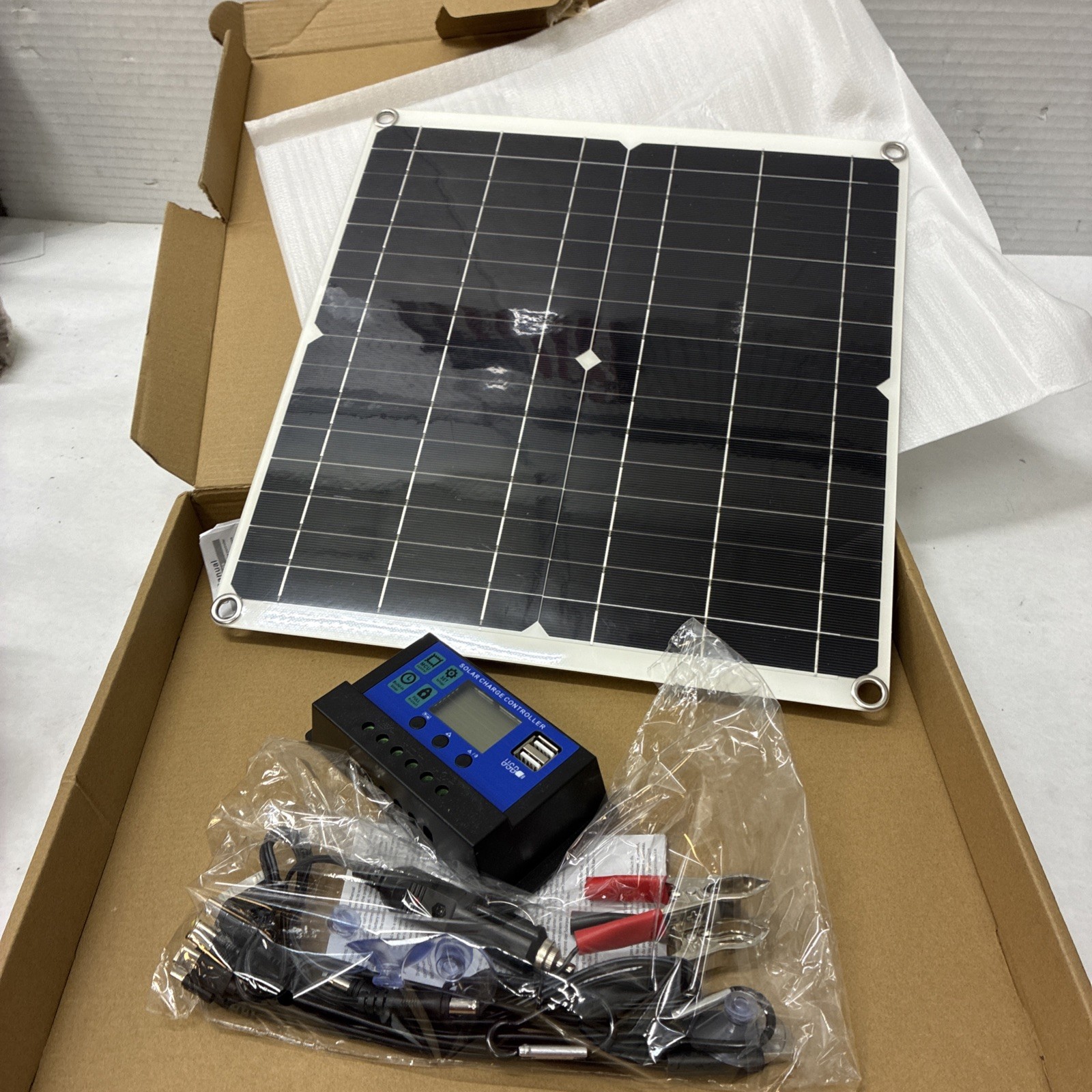 12V Solar Kit With Charge Controller – Complete Solar Panel Solution