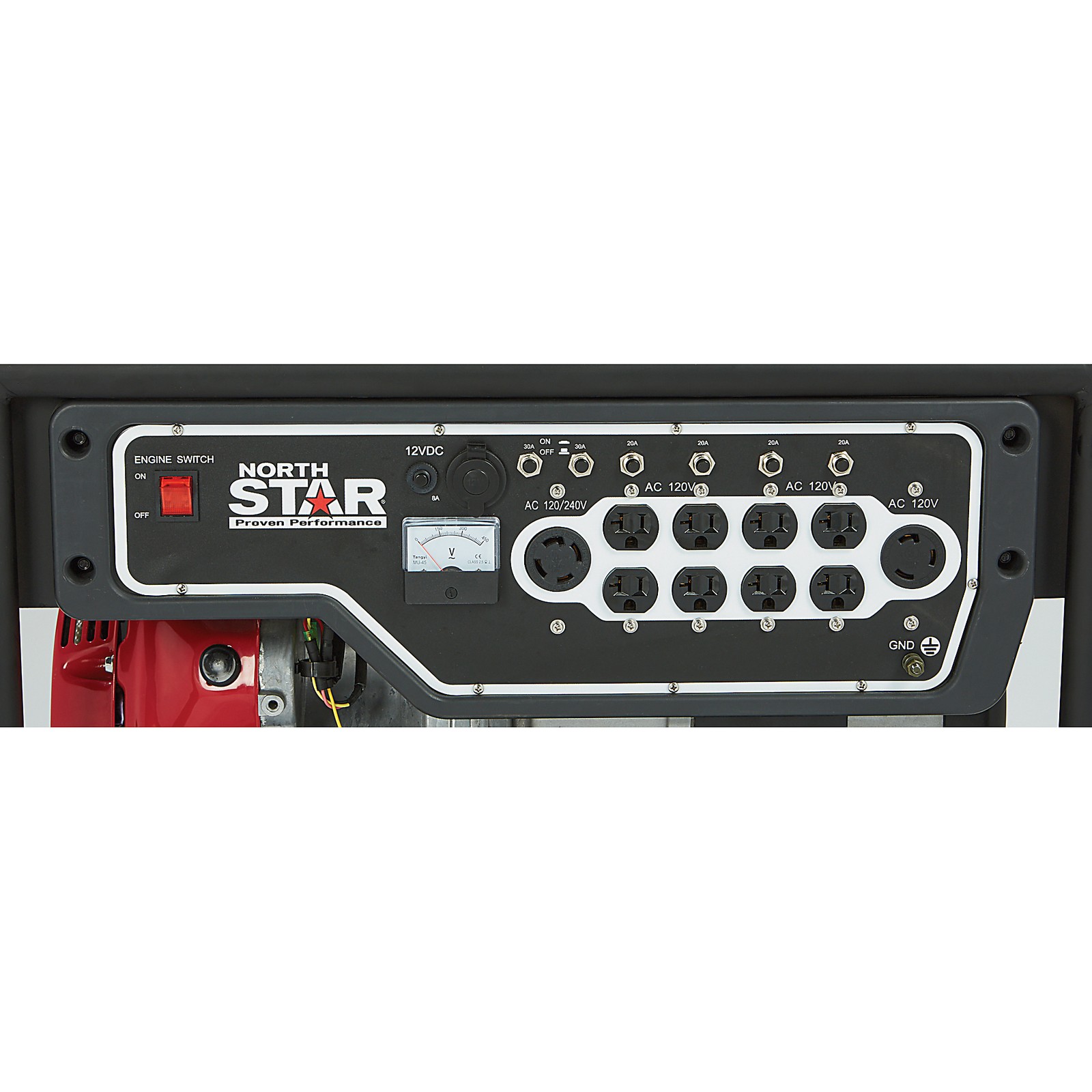 NorthStar Commercial-Grade Portable Generator, Honda GX390 OHV Engine, 6600