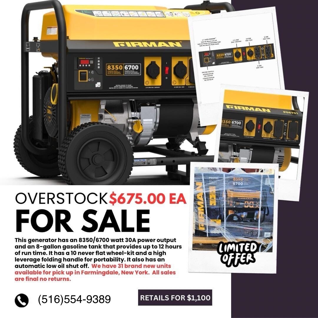 Firman Generator P06701