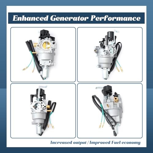 Carburetor Kit Compatible with Westinghouse WGen9500DF WGen9500DFC Portable