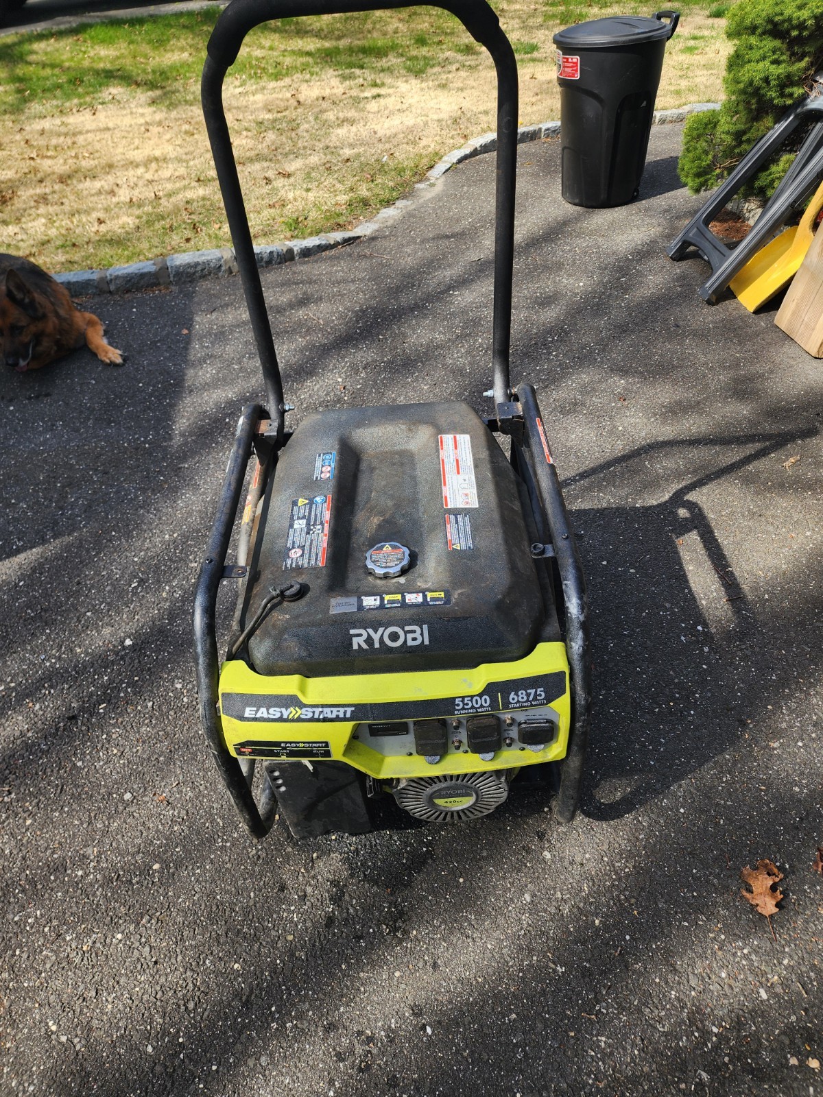 RYOBi 6875 Gas Generator