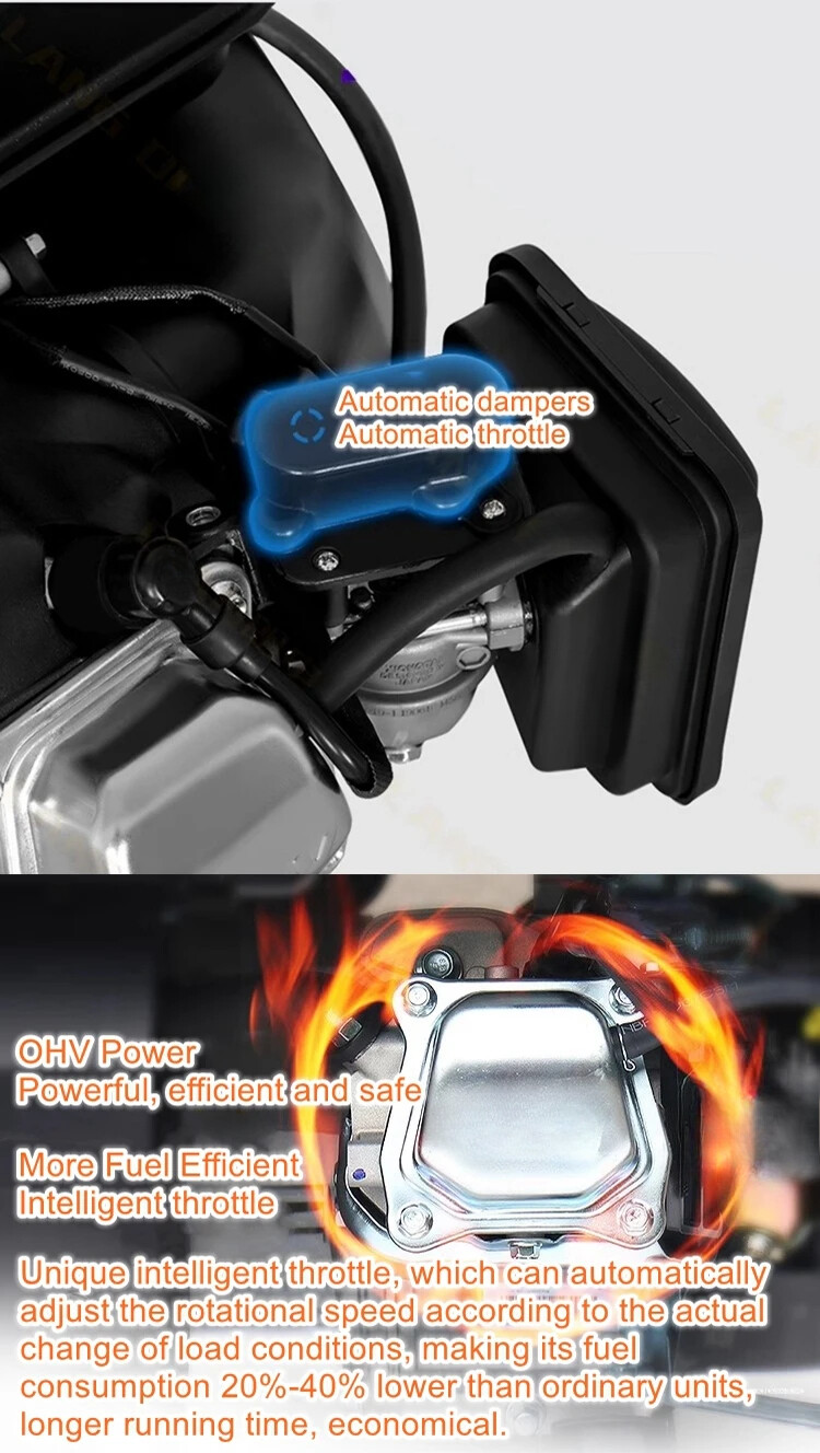12Volt Truck Parking Air Conditioner Generator Smart Inverter Auto Start Vehicle