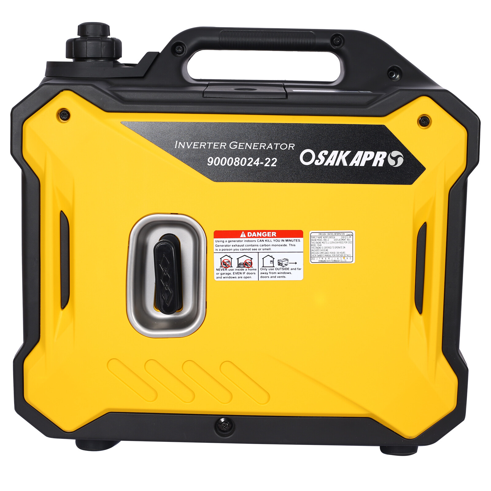 Super Quiet Inverter Generator 2000w Portable Generator, 79.7cc Ultra Light EPA