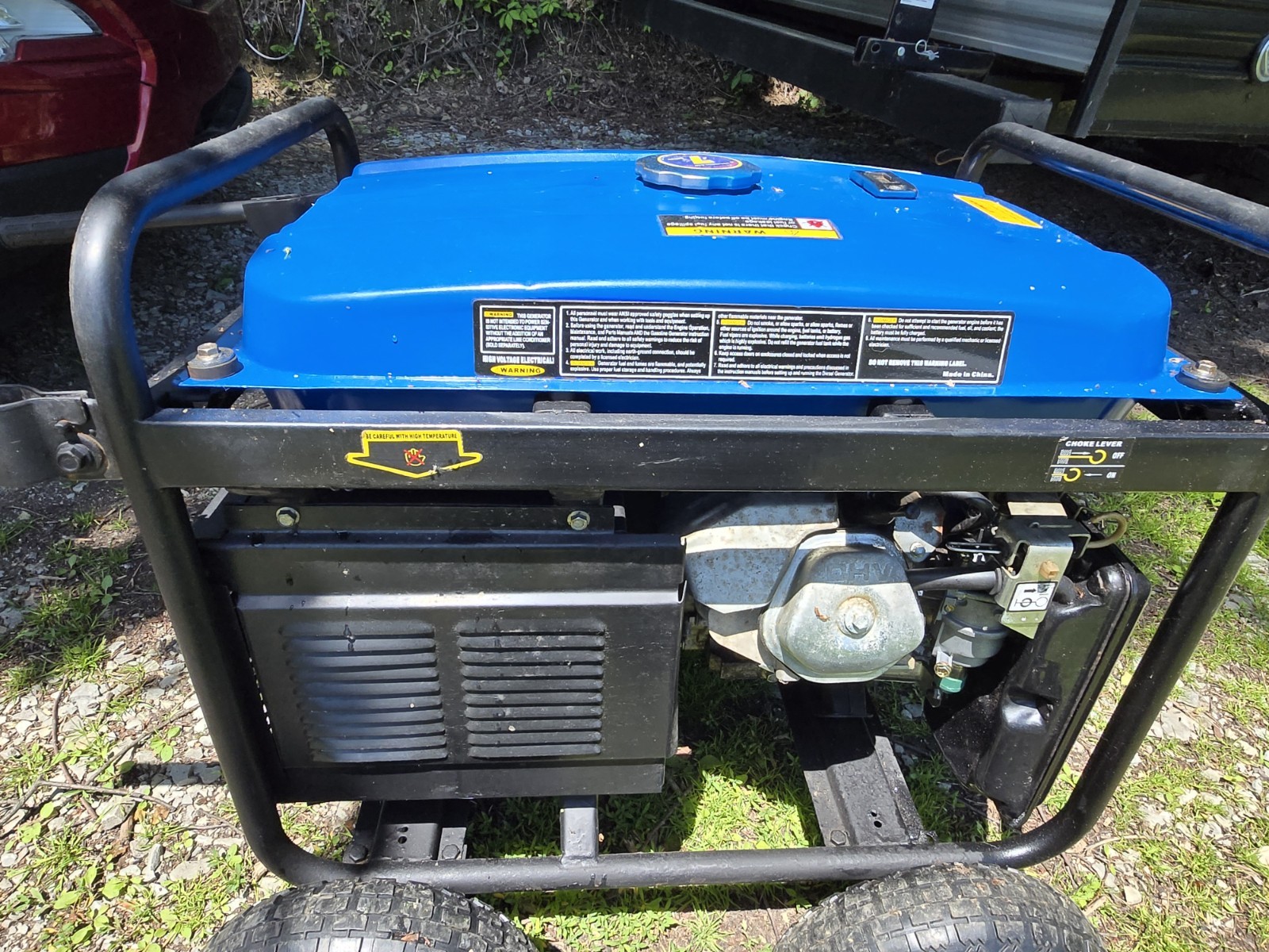 PowerMax XP8500E gasoline powered portable electric generator