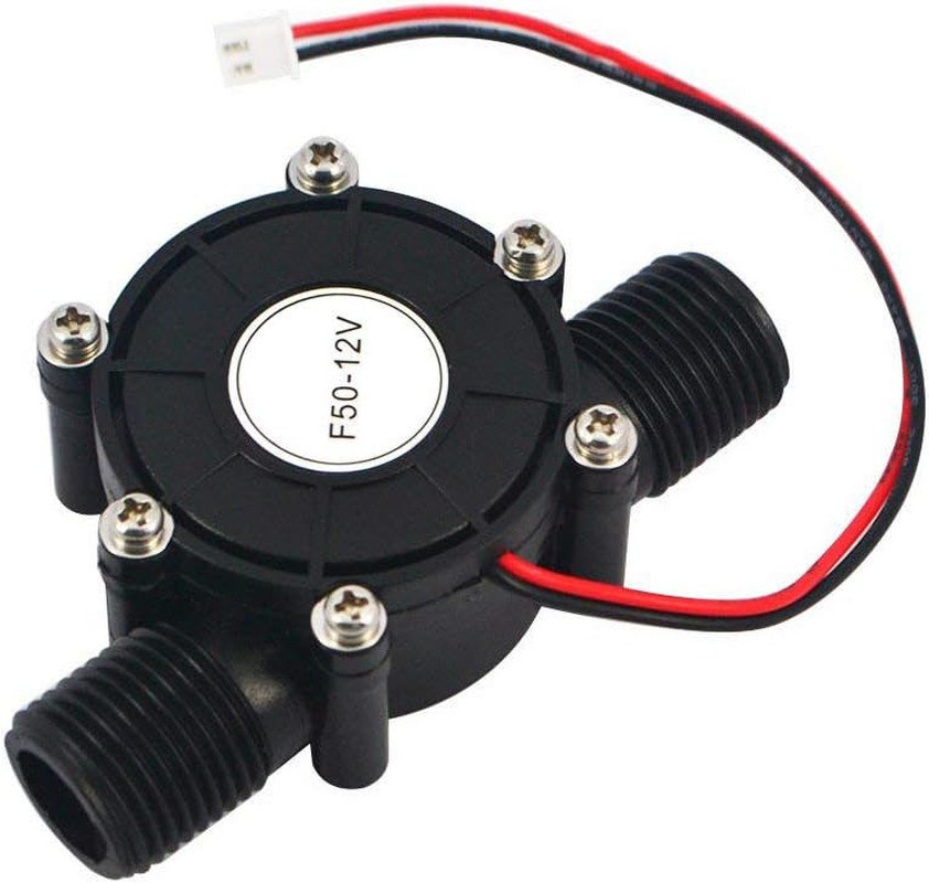 Micro Water Turbine Generator Hydroelectric Power G1/2″ Male Thread 12V Micro Hy