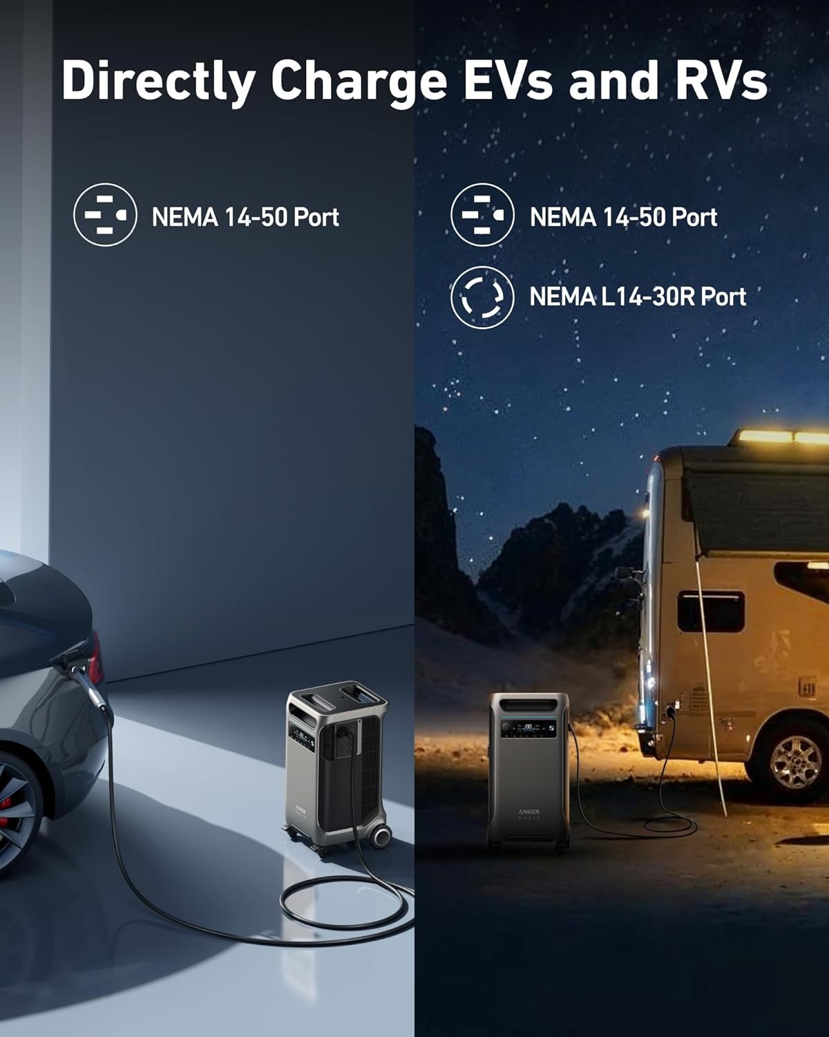 Anker SOLIX F3800 Portable Power Station + PS400(400W)Solar Panel with Kickstand