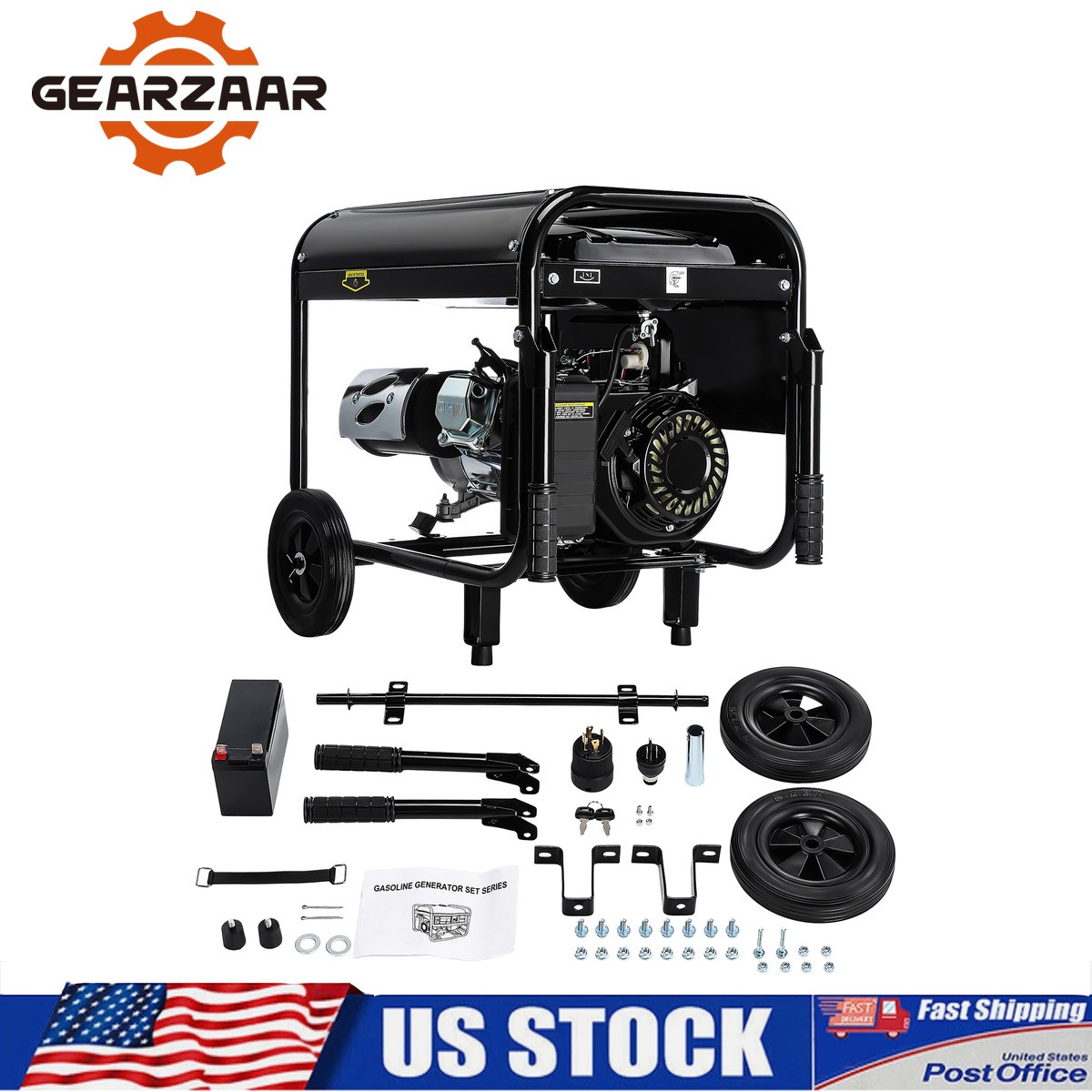 3.5KW 4 Stroke Portable Quiet Inverter Generator Outdoor Camping Power Generator