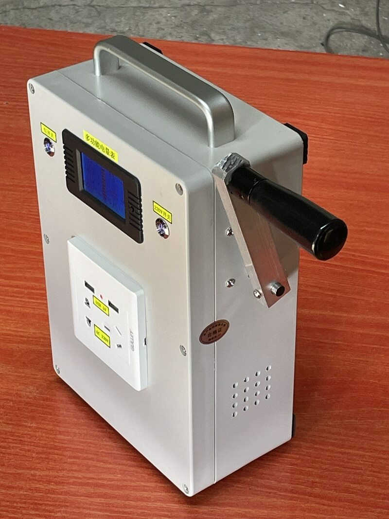 All-steel DC brush generator multifunctional hand crank generator 500W220V