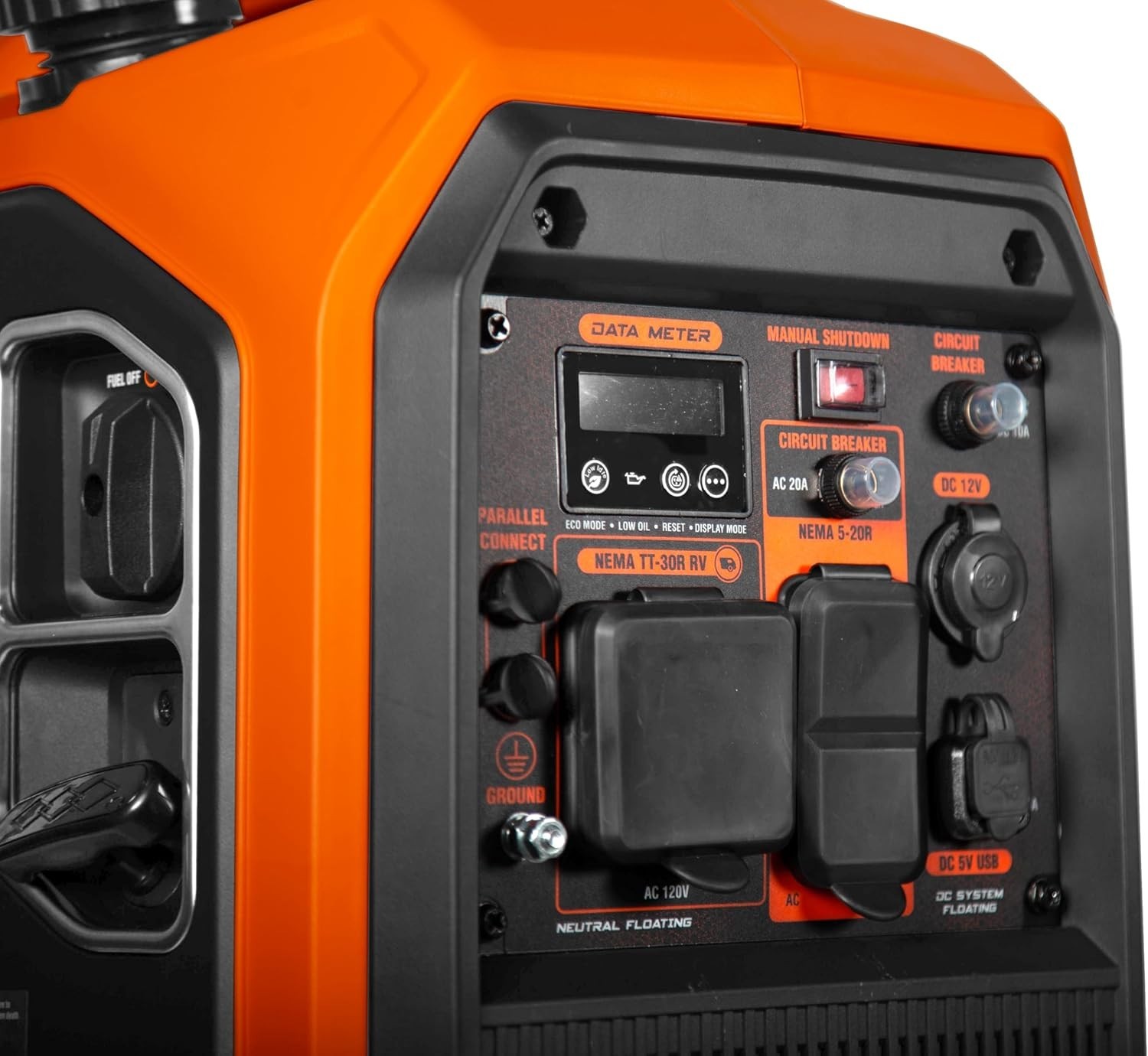 WEN 4,500-Watt Super Quiet Portable RV Ready Gas Inverter Generator, Lightweight