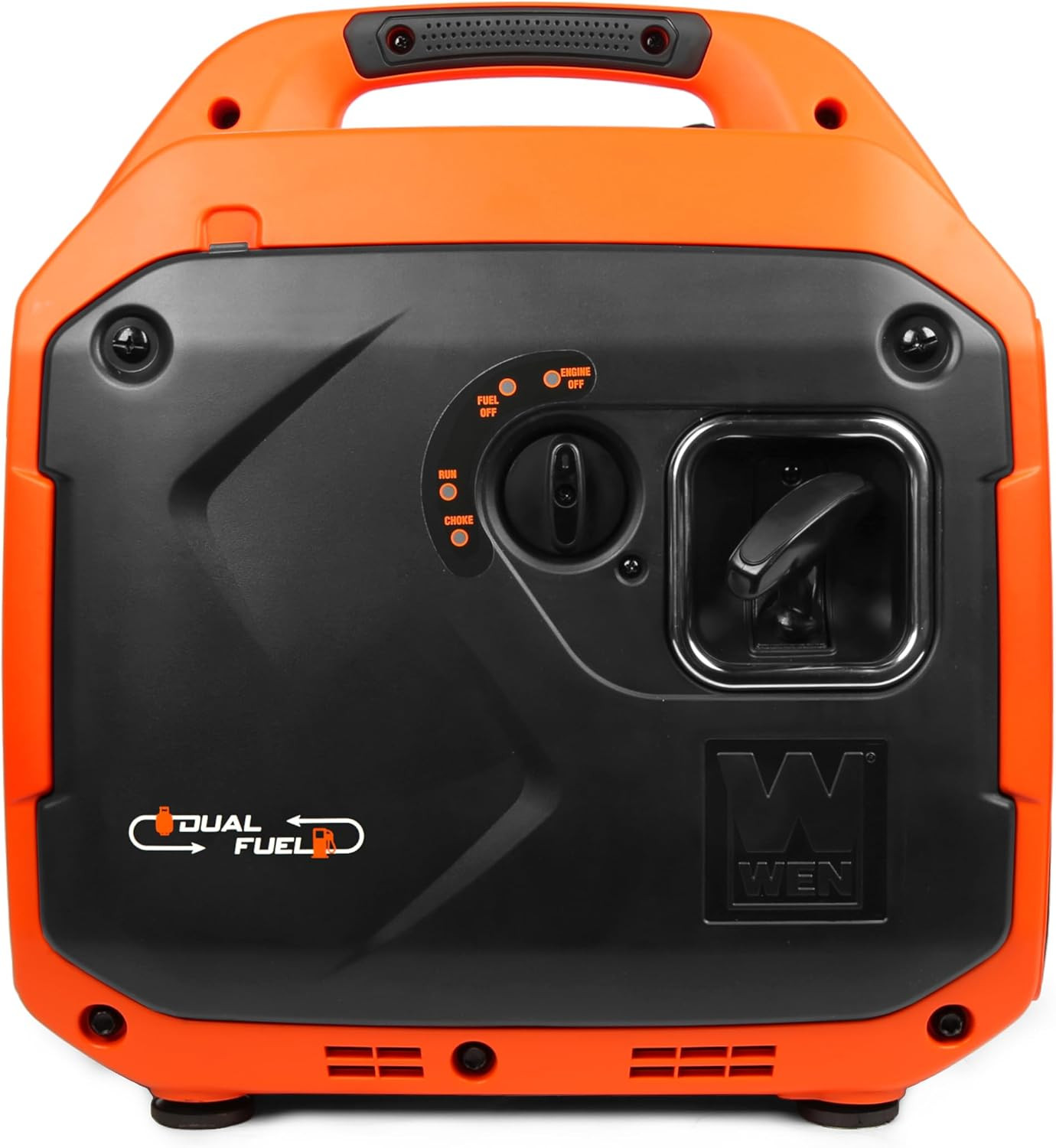 Whisper-Quiet 3600W Dual Fuel Inverter Generator with CO Shutdown Safety