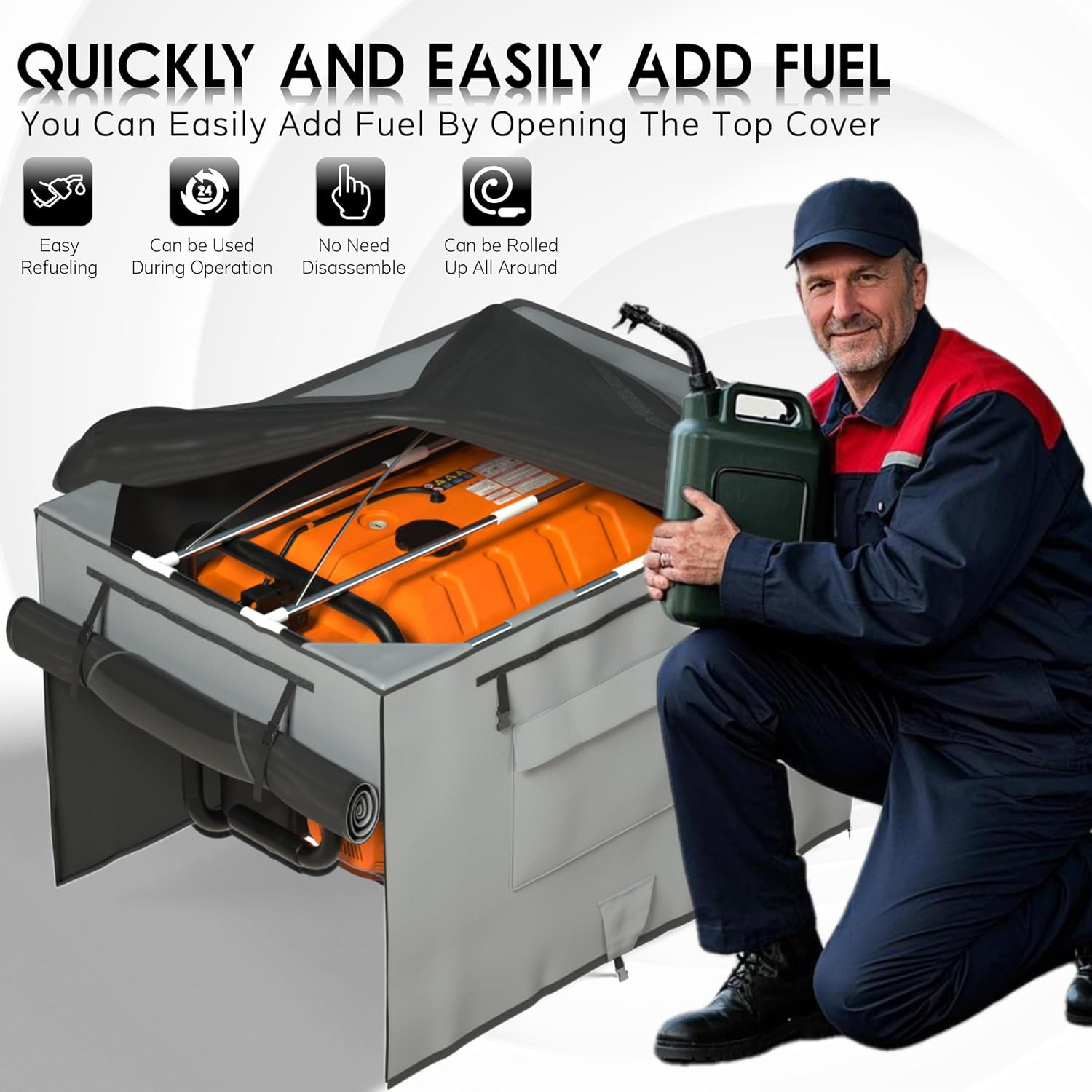 Generator Tent with Bracket, Generator Covers While Running, Waterproof Heavy