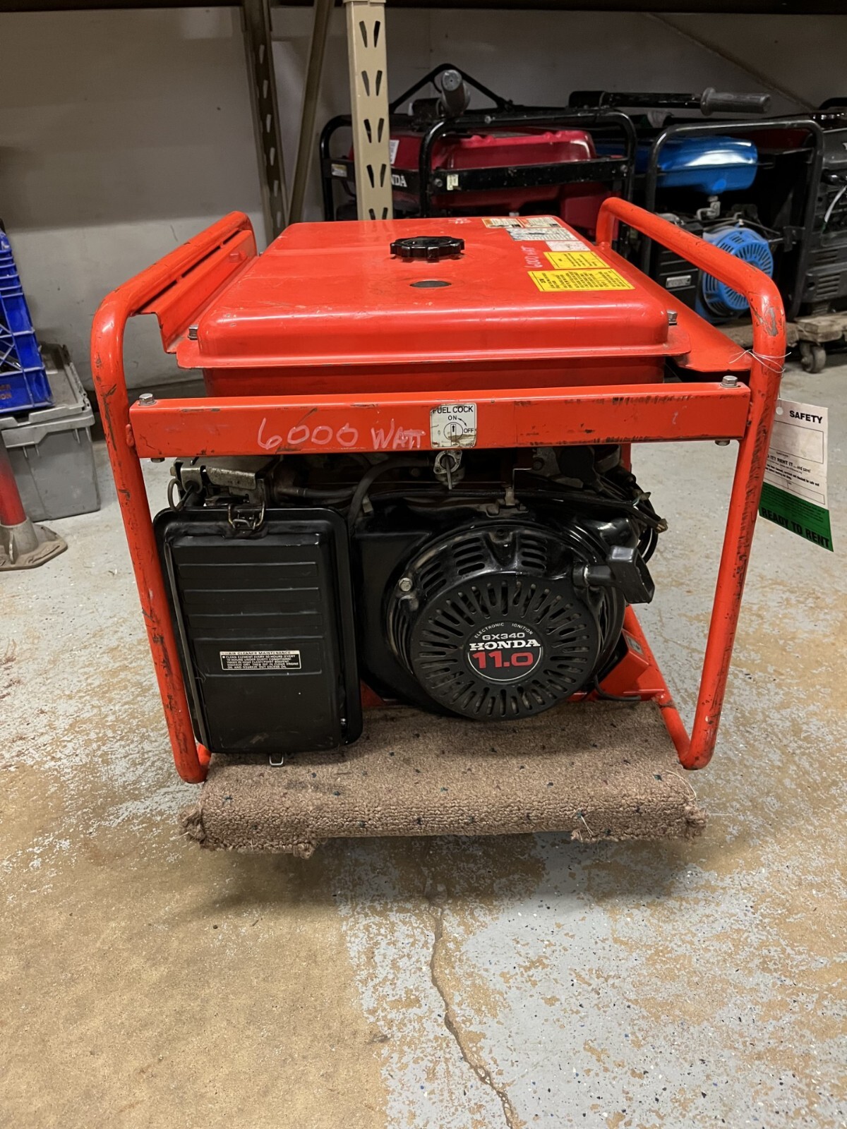 6000 Watt Generator – Multiquip GA-6HZR