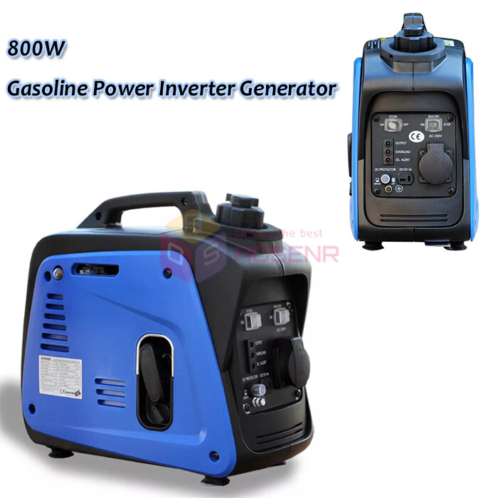 800W Silent Camping Gasoline Power Inverter Generator Gasoline Engine Generator