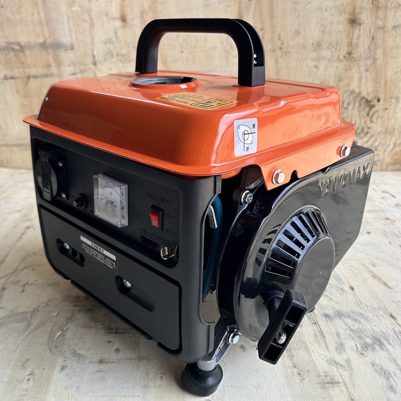220V Small Generator, Micro Gasoline Generator, Portable for Household Use