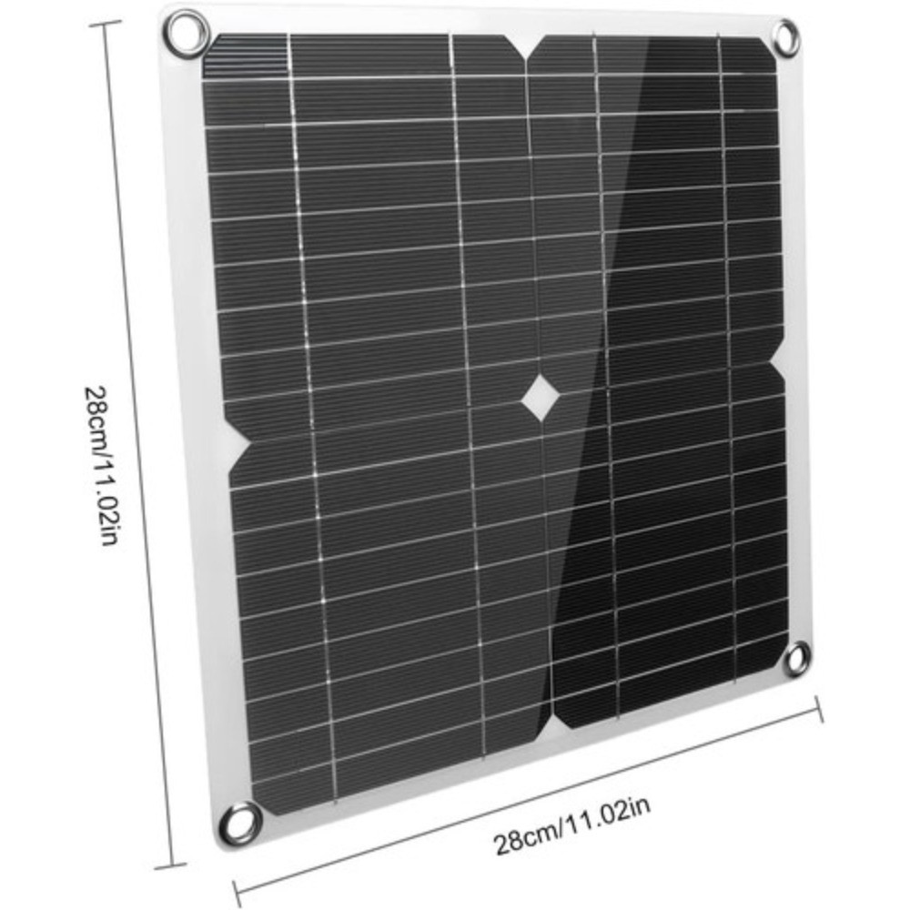 12V Solar Panel Kit with 100A Charge Controller – Complete Solar Power System