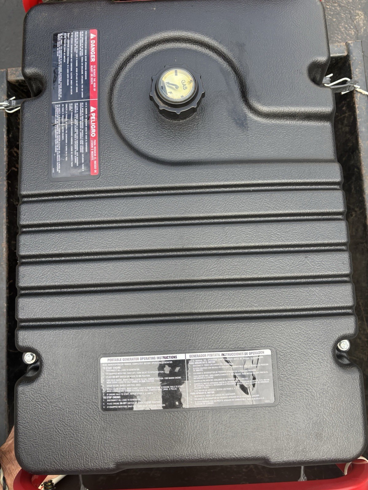 7500EXL Generac Overhead Valve Industrial Generator 9400 Surge Watts 1019-0