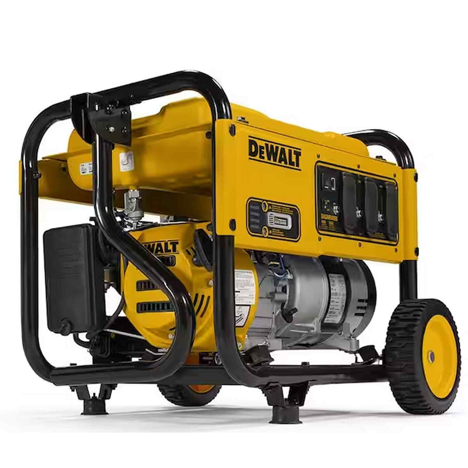 DEWALT 4000-Watt Manual Start Gas-Powered Portable Generator, DXGNR4000