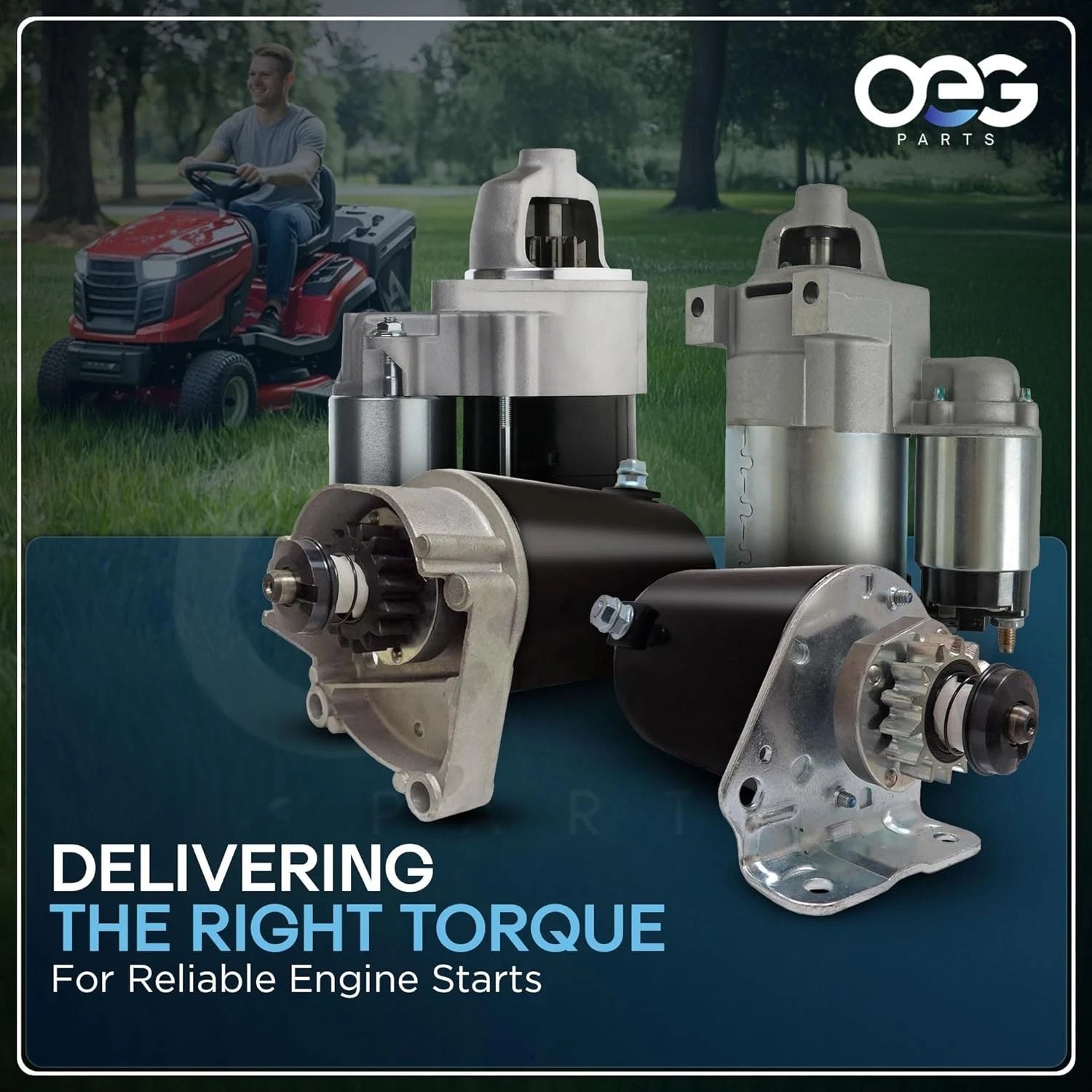 High-Performance New Starter for Onan Generator Models 191-2416, 191-1630