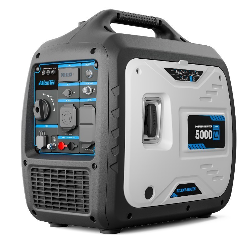 5KW Portable 4-Stroke Inverter Generator Gasoline 120V EPA For Construction Site