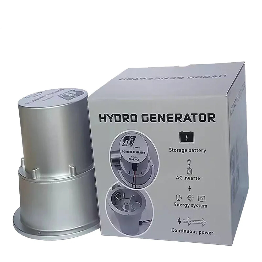 Micro DC 12V24V Hydraulic Generator, Small Water Pipe Type Faucet Generator