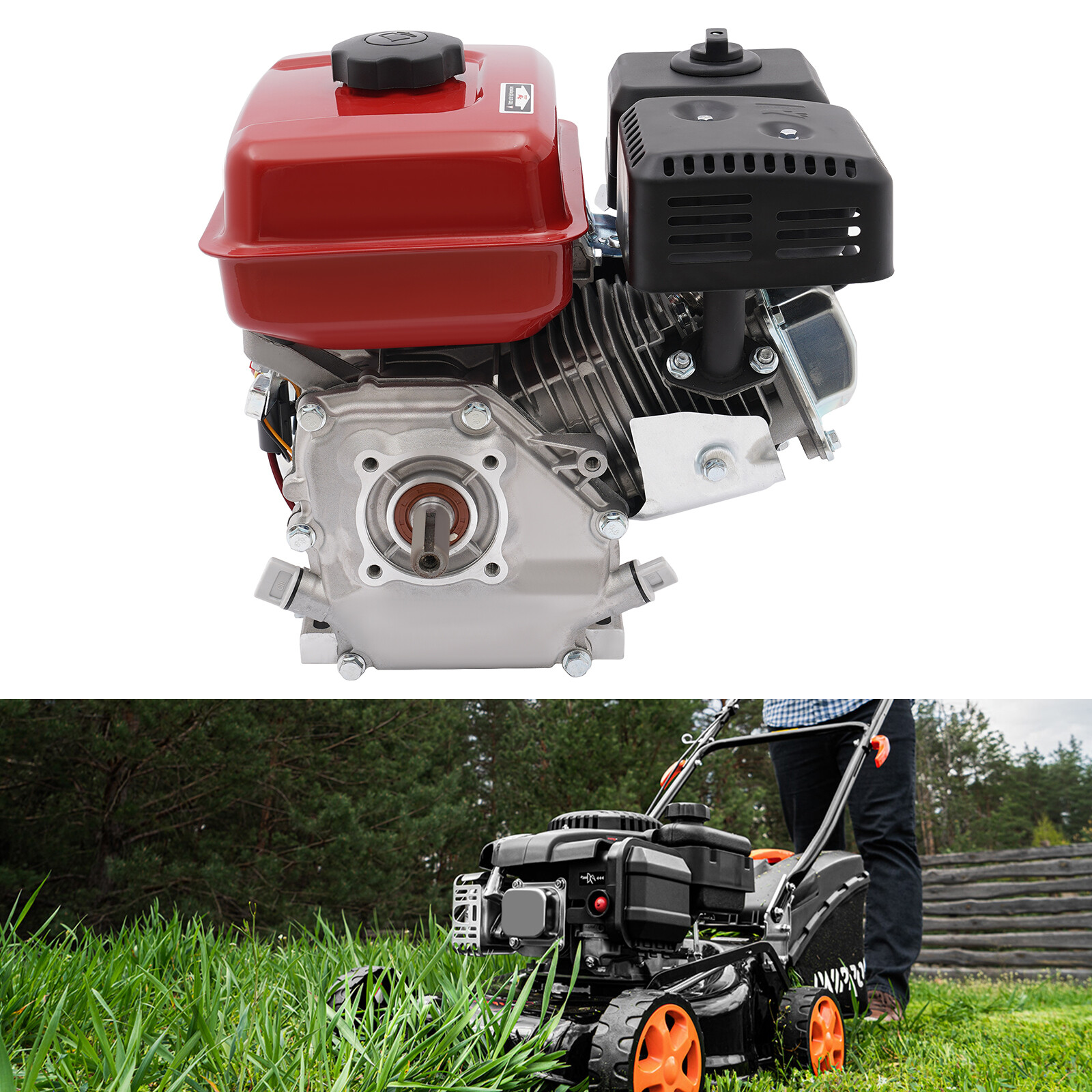 7.5 HP Motor 4 Stroke Gas Powered Portable Engine Gasoline 3000W