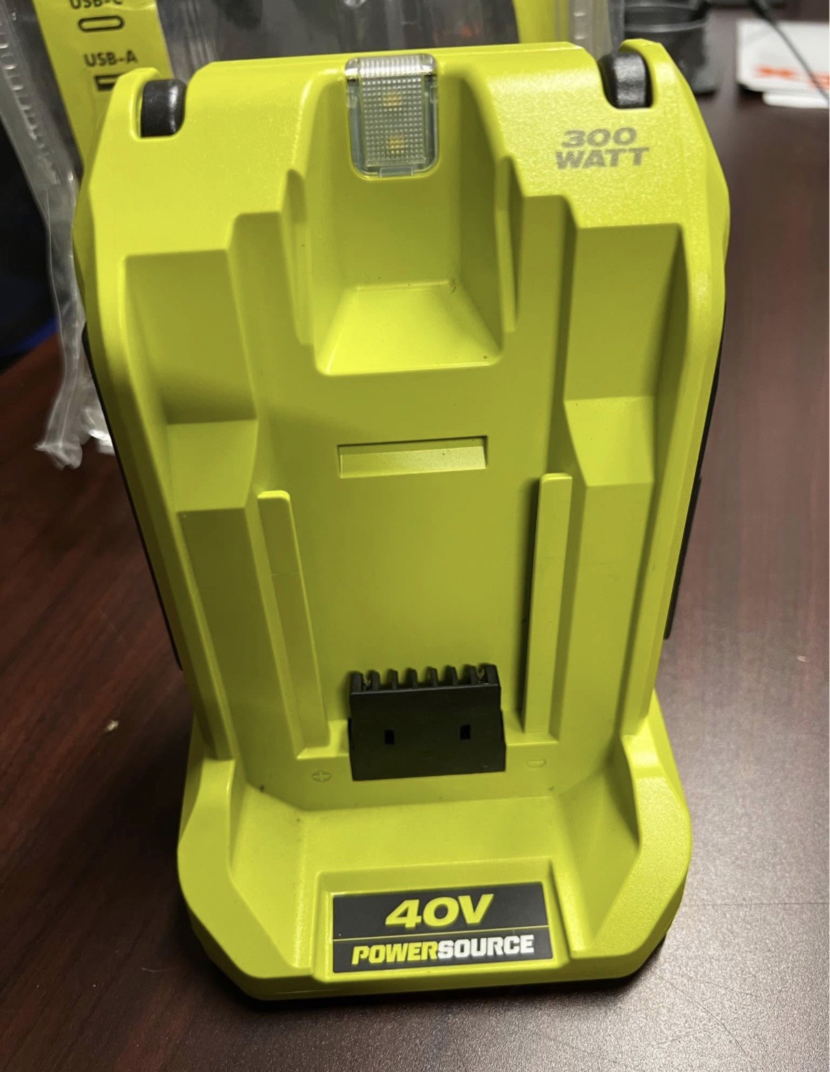Ryobi 40V 300-Watt Portable Battery Power Source #RYi300BG. Basically New