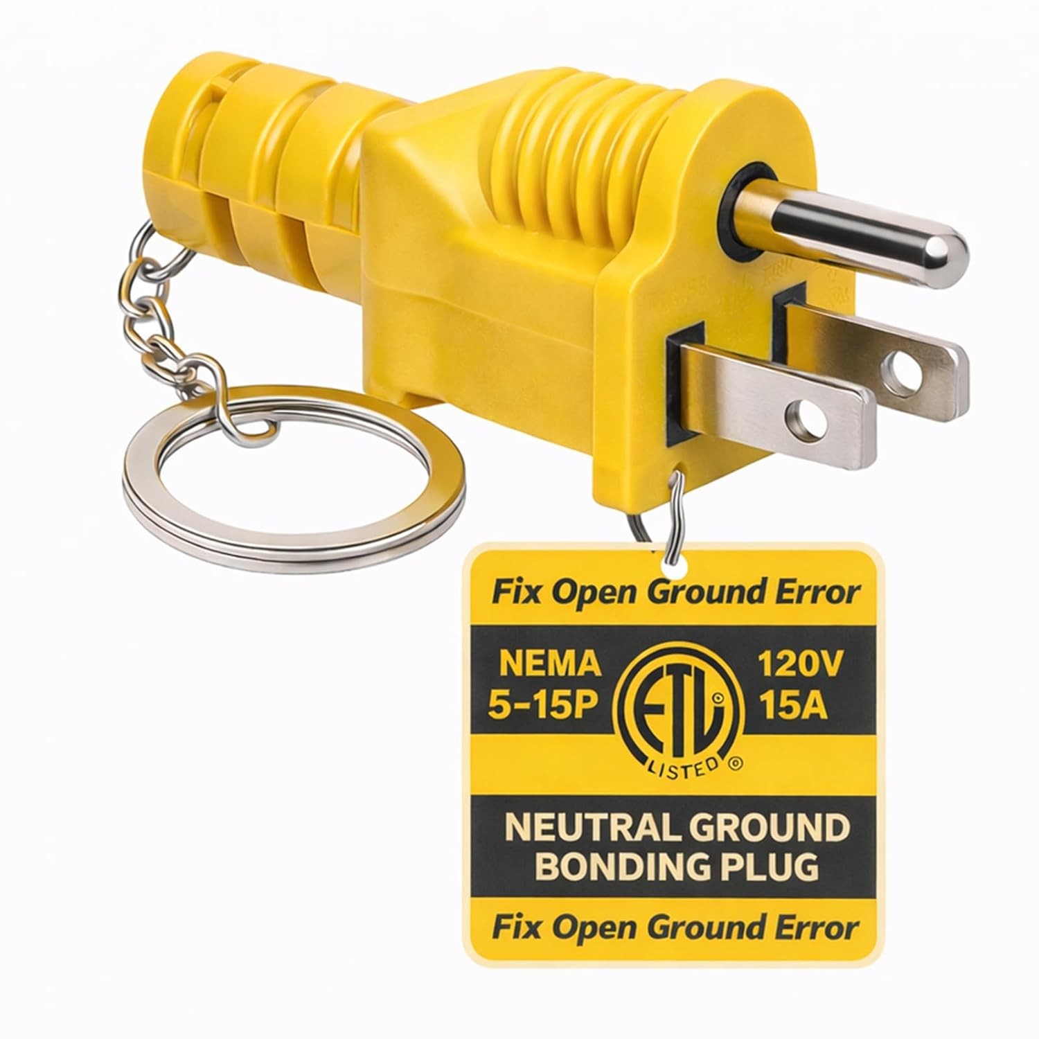 Generator Bonding Plug Neutral Ground 15A