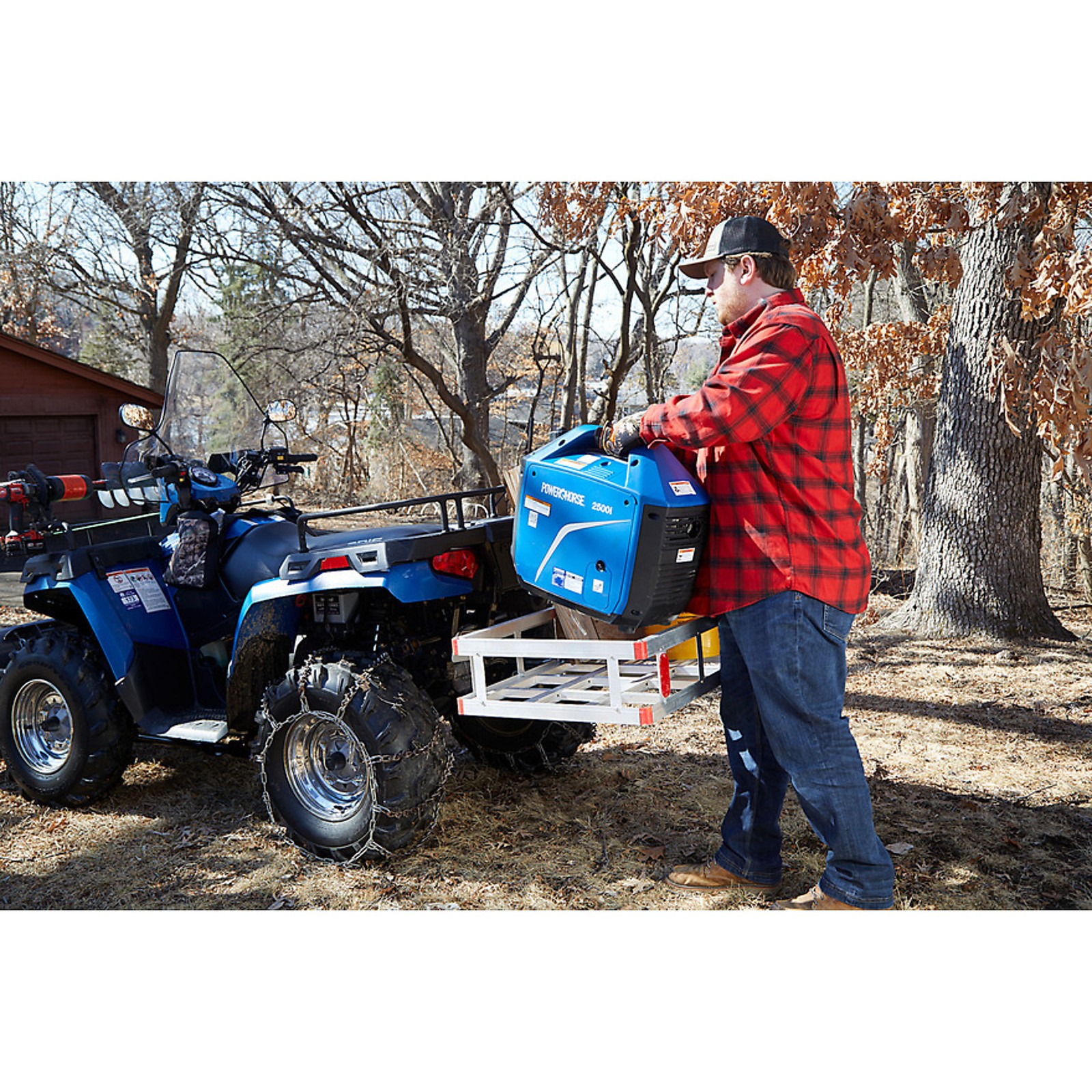 Powerhorse Inverter Generator, 2500 Surge Watts, 1800 Rated Watts, 120V, CO